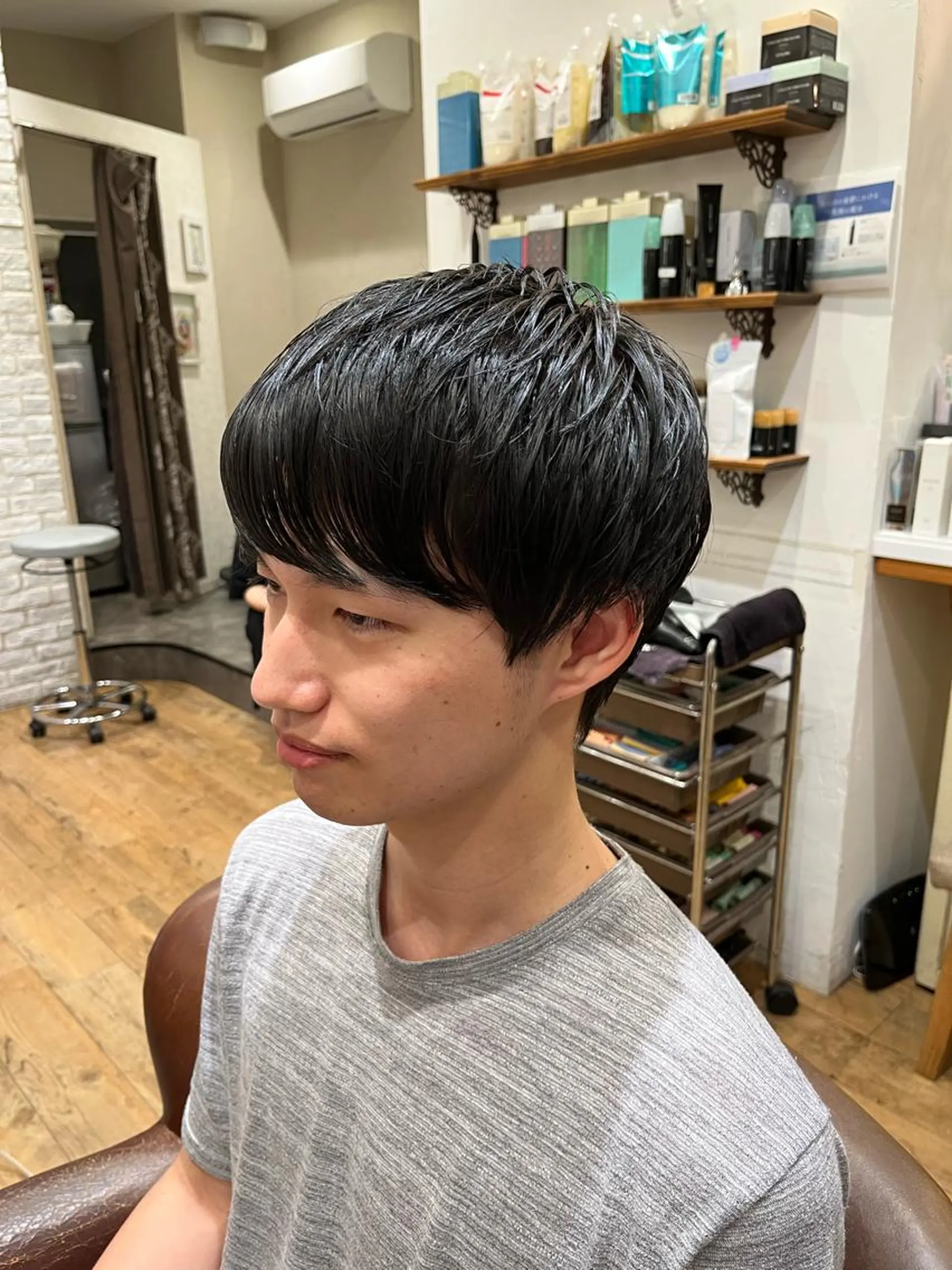 メンズ シシヘアー メイのヘアスタイル