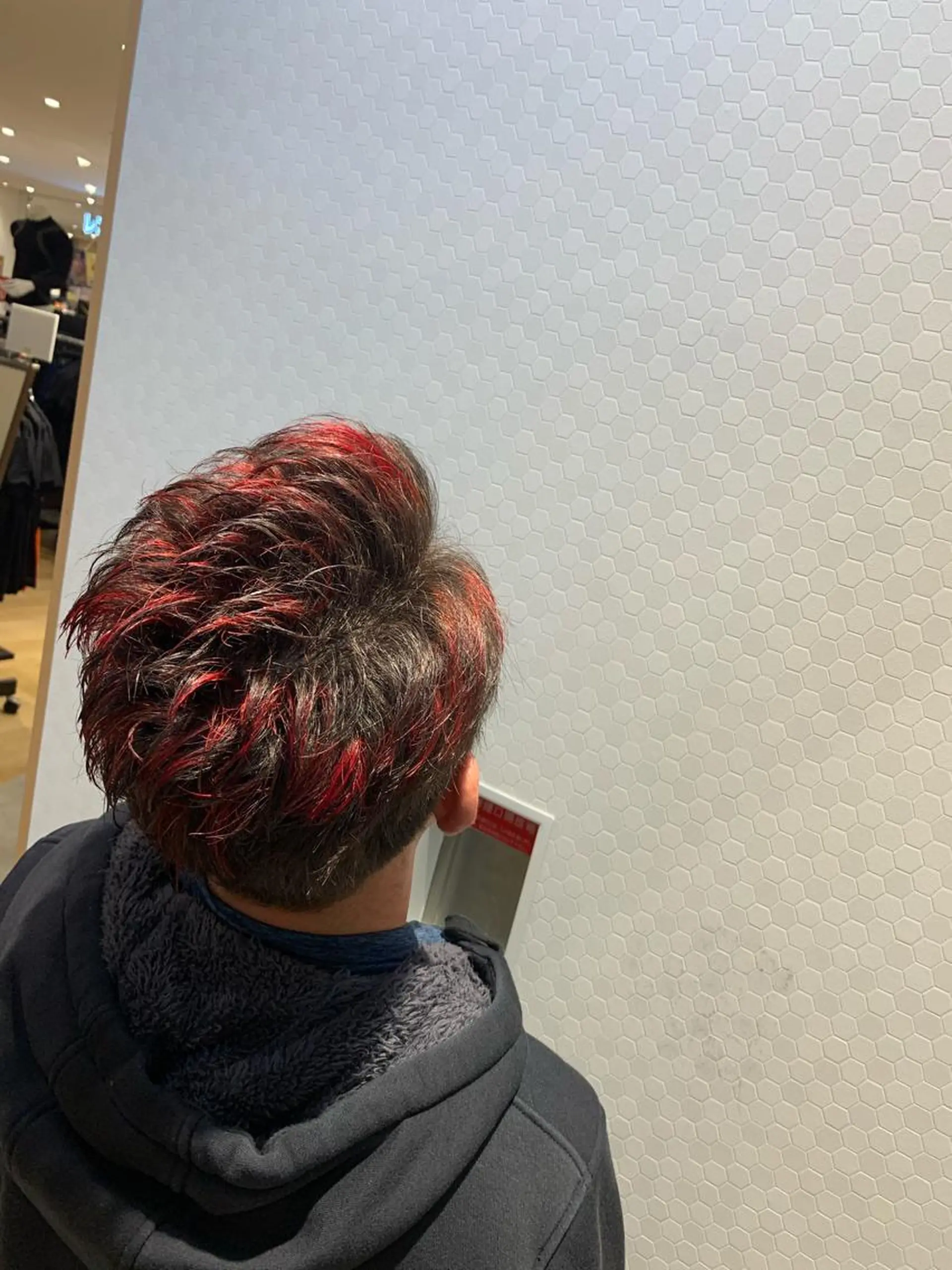 ショート カラー 大橋 一智のヘアスタイル