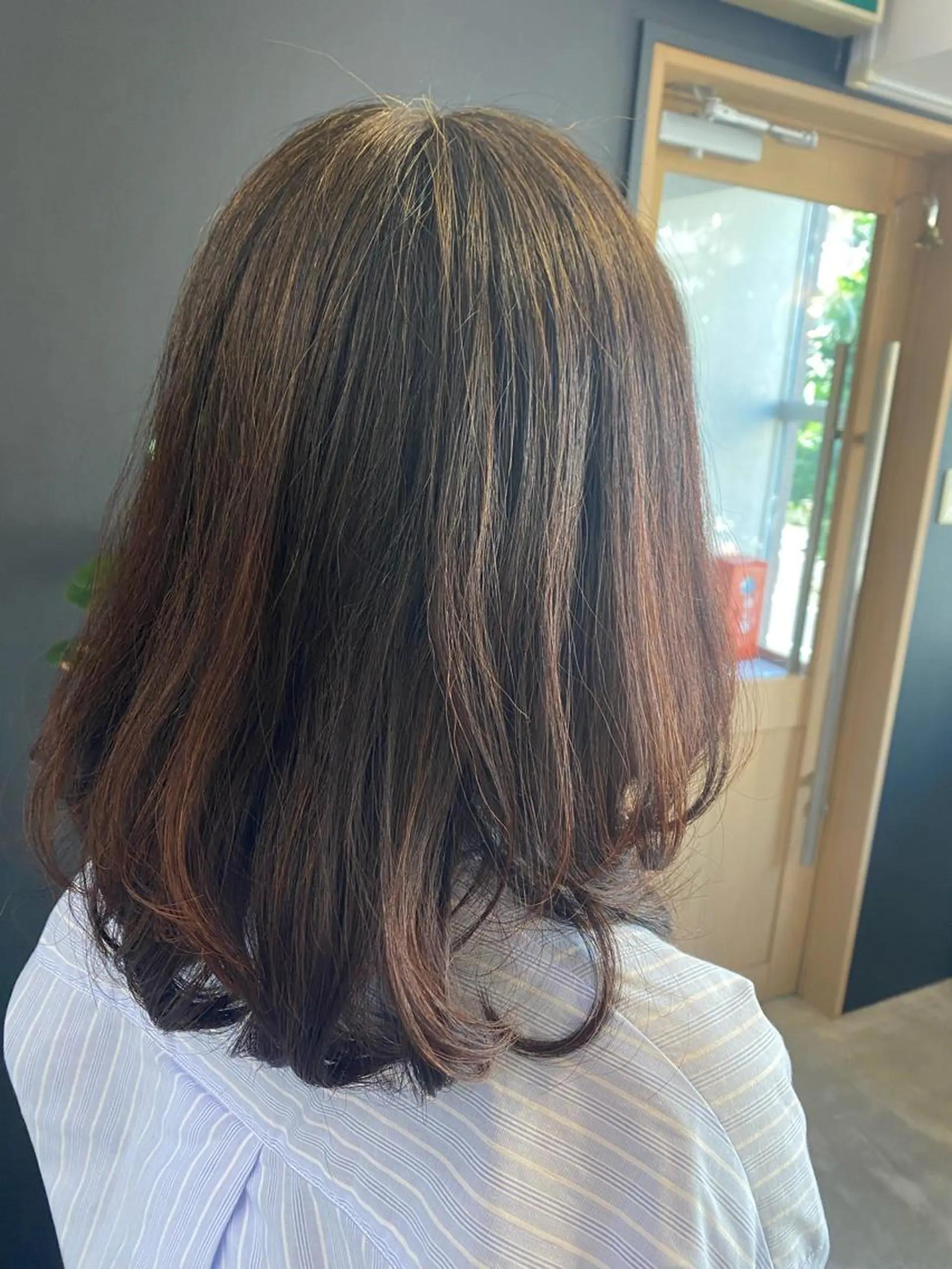 セミロング 🐰中村 優樹🤍のヘアスタイル