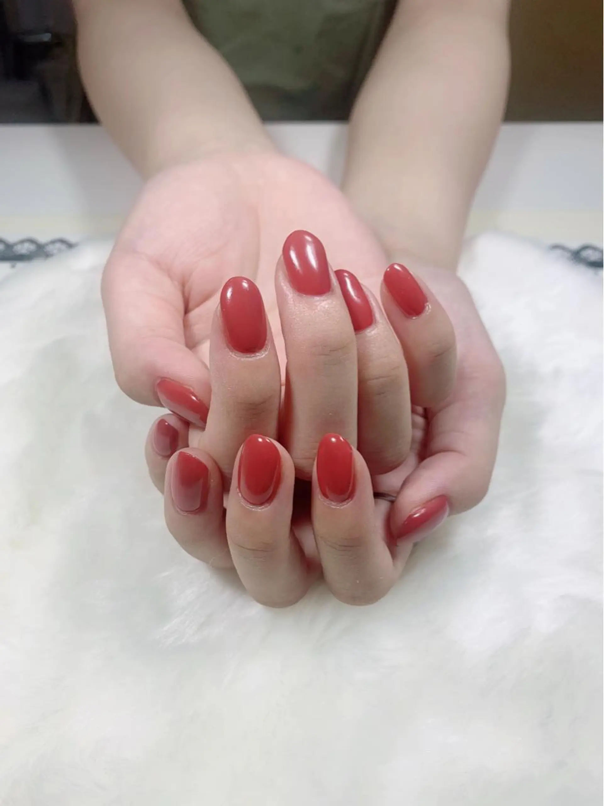 ネイル ワンカラーネイル ハンドネイル フットネイル salon EMANのネイルデザイン