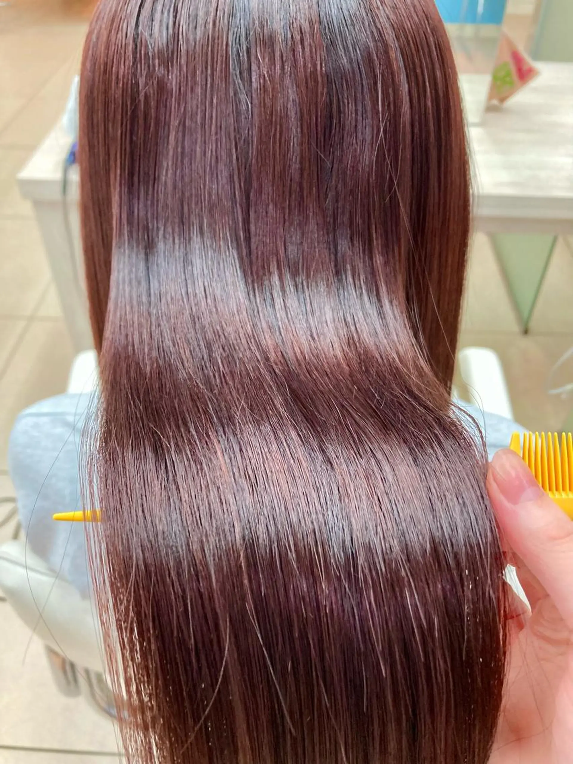 ロング カラー ヘアカラー 💜モデル大募集💜 松下のヘアスタイル