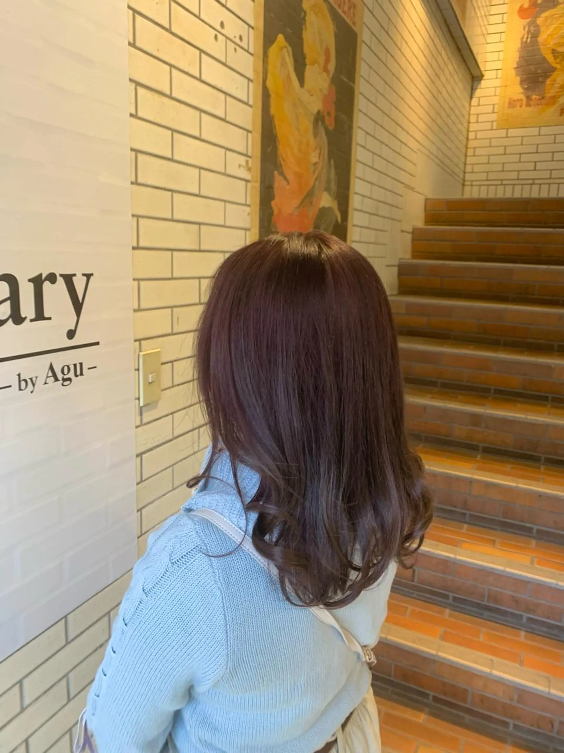 セミロング レッドブラウン 年内期間限定 🫧まゆ🫧のヘアスタイル