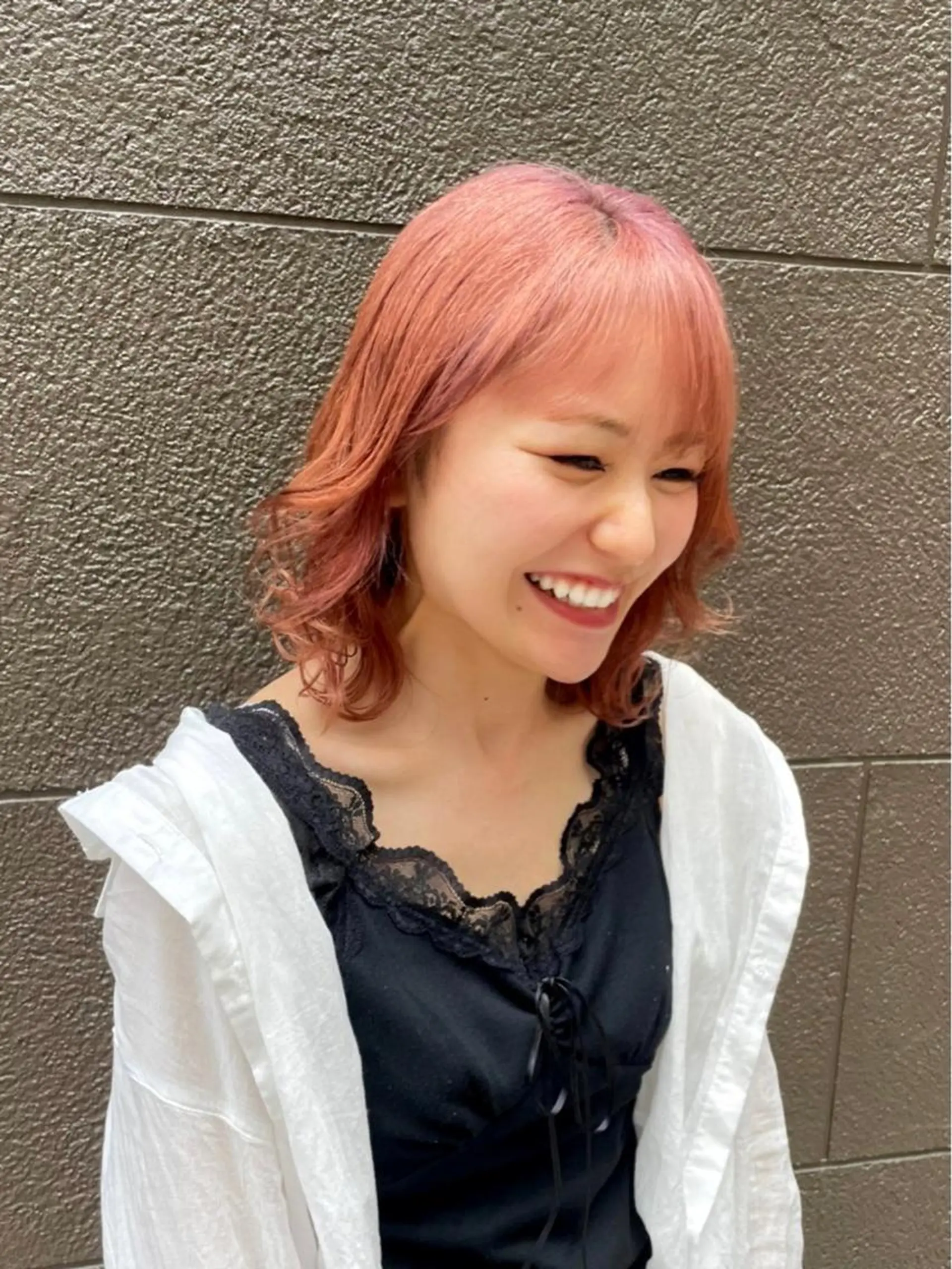 ショート カラー ヘアアレンジ ブリーチなし/ レイヤー🌿runaのヘアスタイル