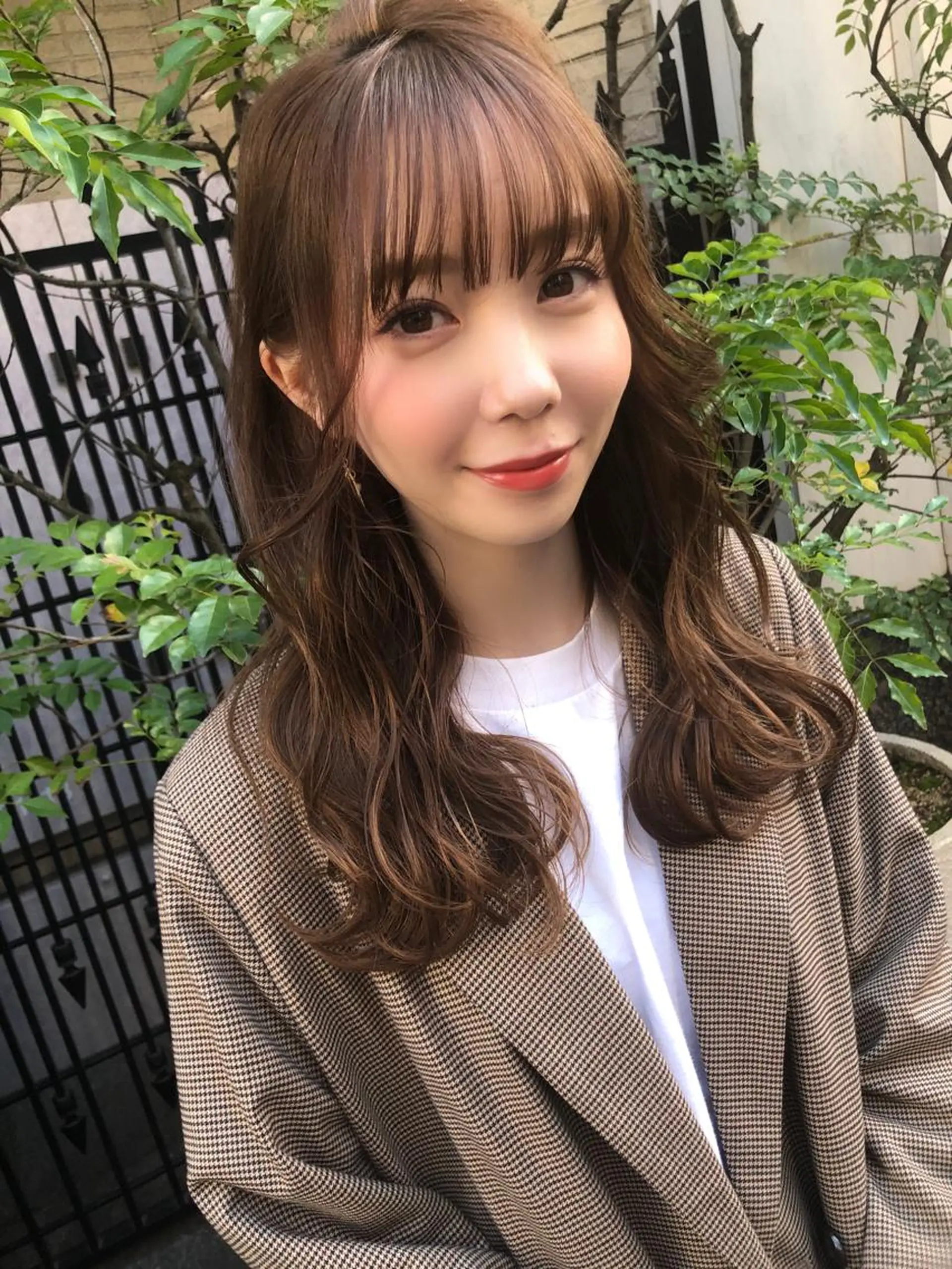 セミロング カラー パーマ 🌟イメチェン美容師 🌟清水 大輝のヘアスタイル