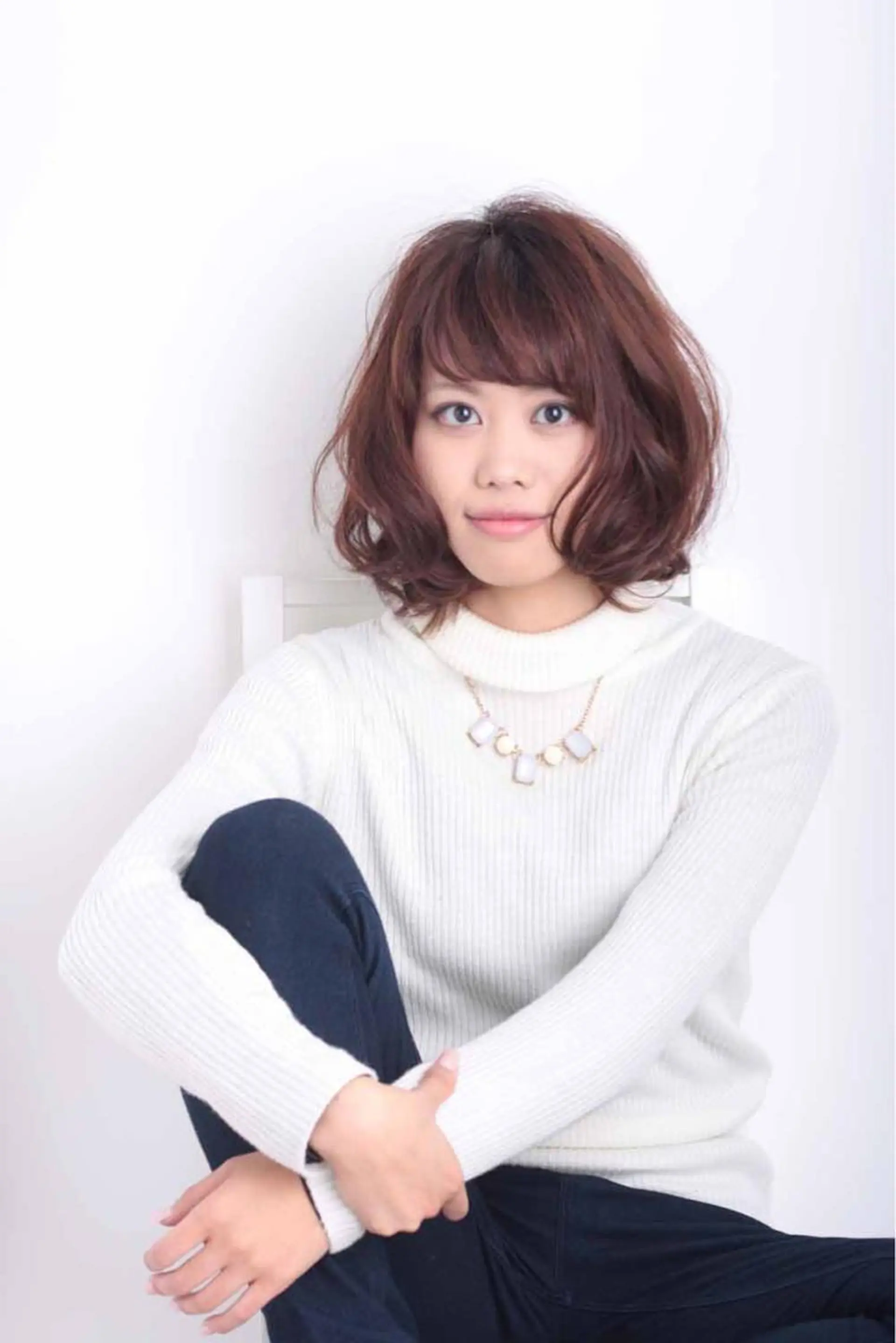 ミディアム カラー RESBORN所属・長岡 大偉のヘアスタイル