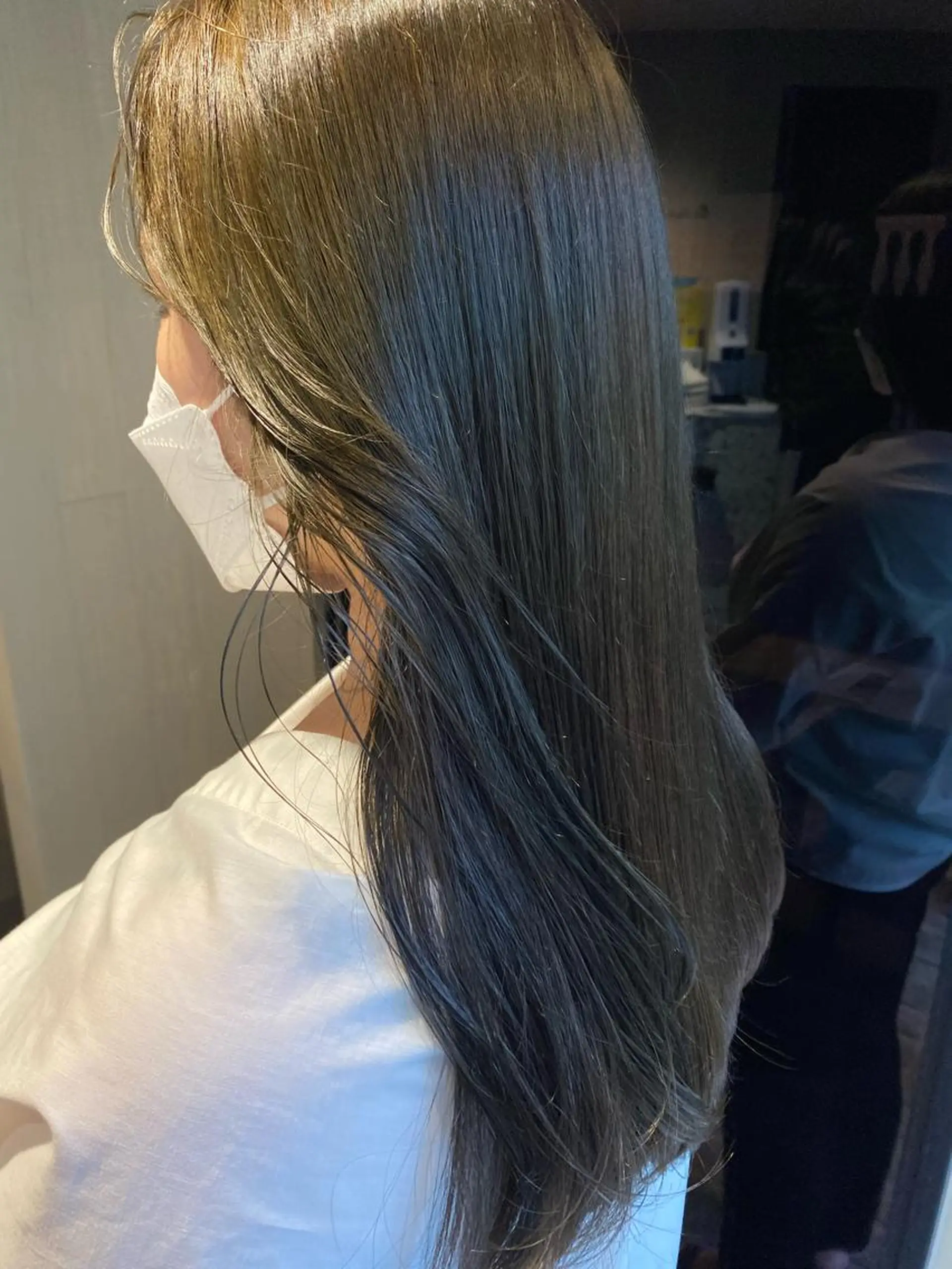 ロング カラー ヘアアレンジ 🌙レイヤー,韓国 ヘア🌙harukaのヘアスタイル