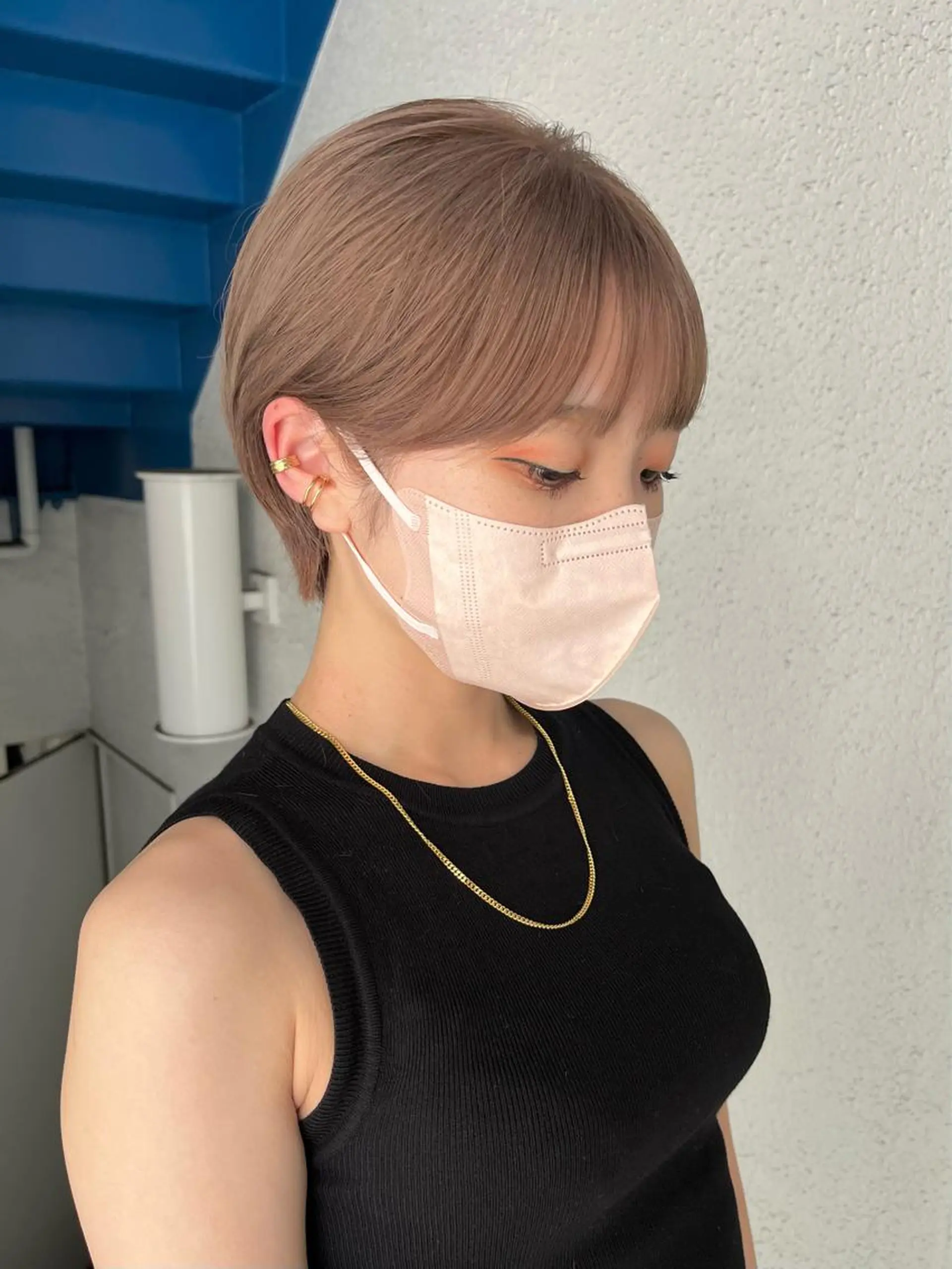 ショート カラー カット ヘアカラー トリートメント 🌿似合わせブリーチ 山出朋幸🌿のヘアスタイル