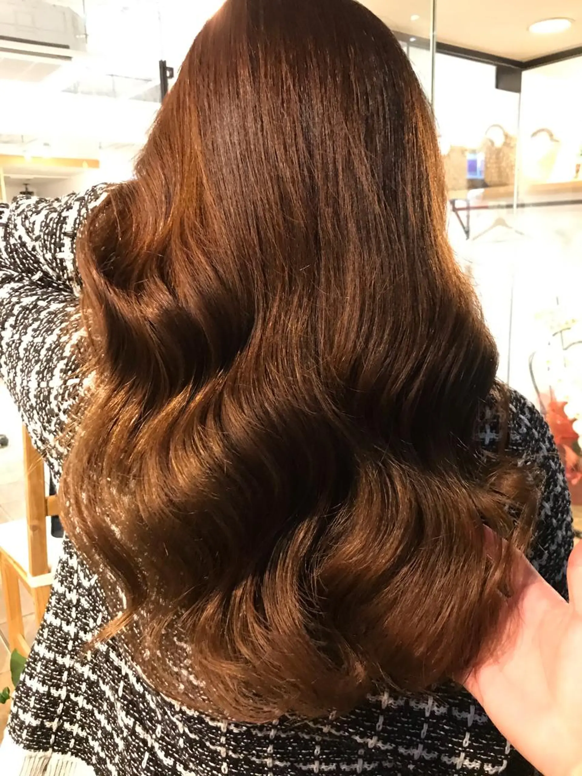 ロング 渋谷 ミモザワークス タニグチヨシユキのヘアスタイル