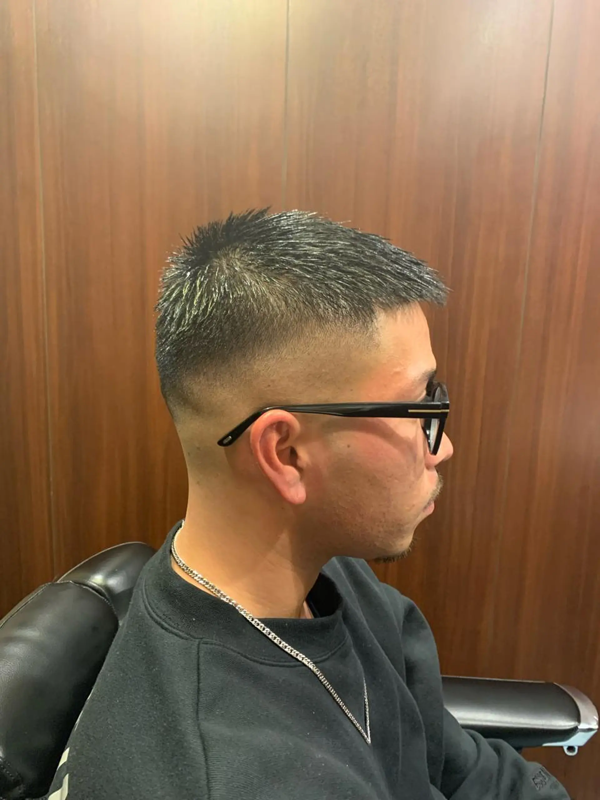 ショート メンズ ヒロ銀座 バーバーショップ神楽坂所属・ひらお あおとのヘアスタイル