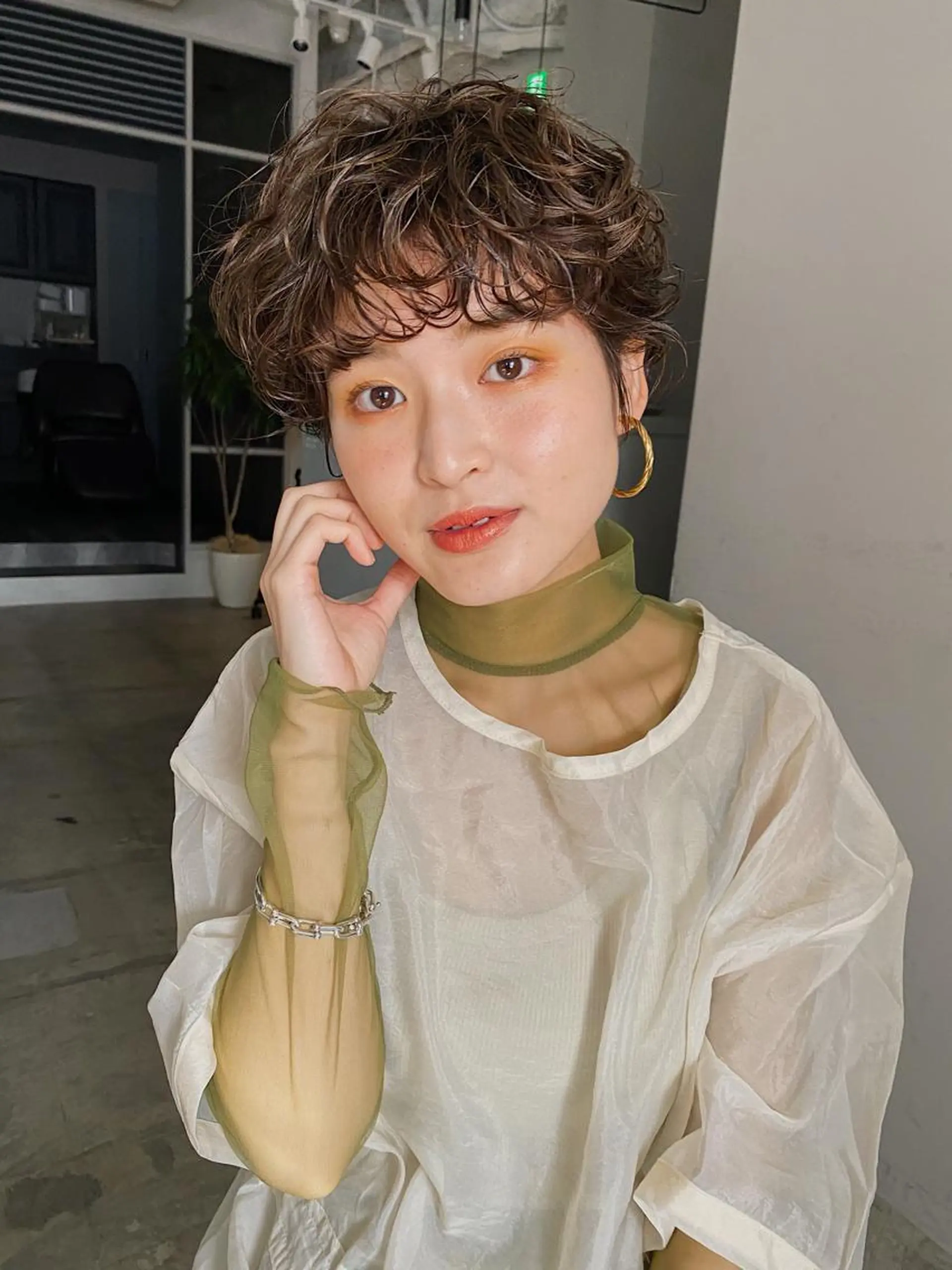 ショート パーマ ショートヘア pino.【ピノ】所属・pino代表ナガタ ユースケ/荻窪美容室のヘアスタイル