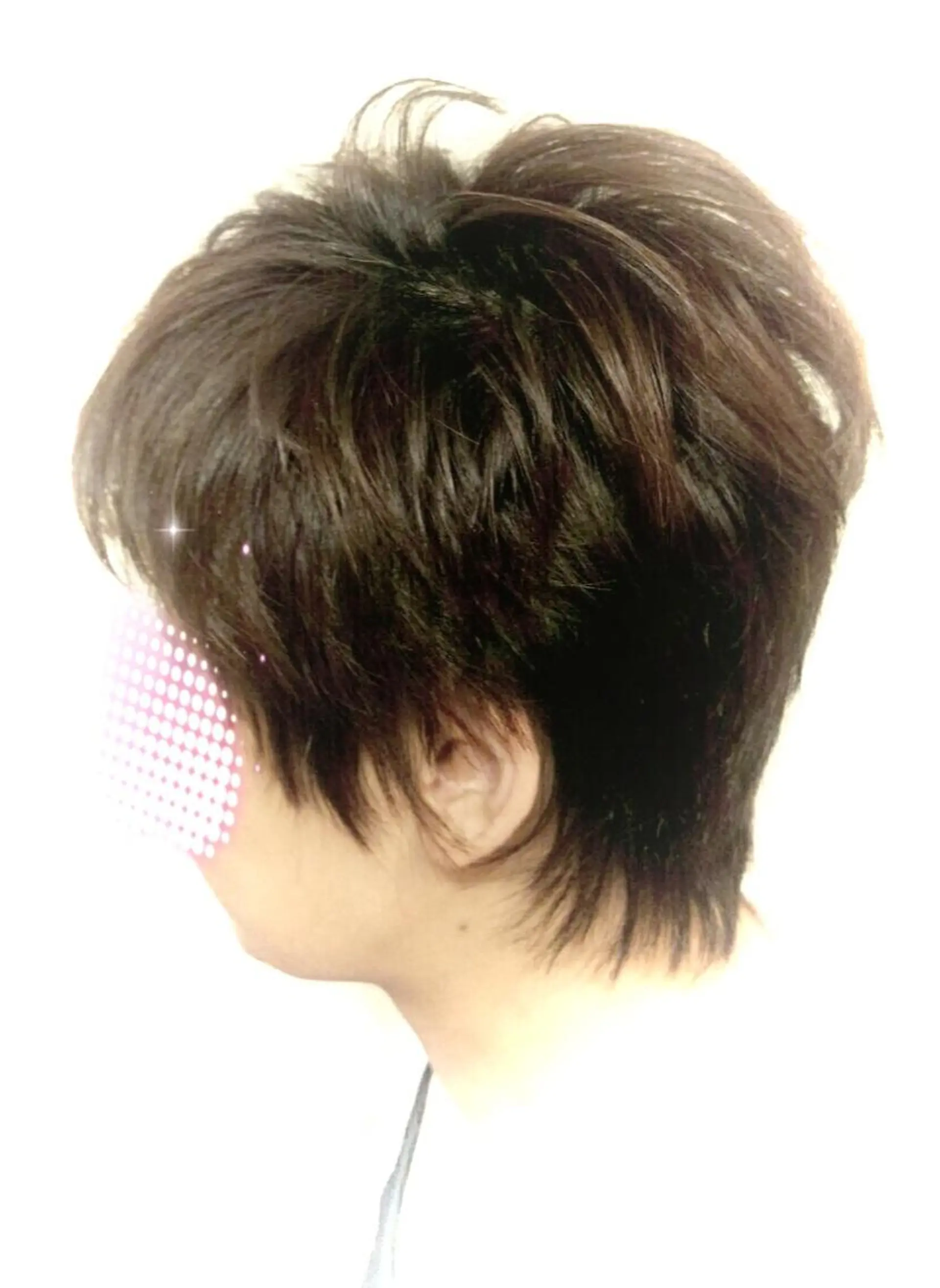 カラー パーマ 田辺 眞波のヘアスタイル
