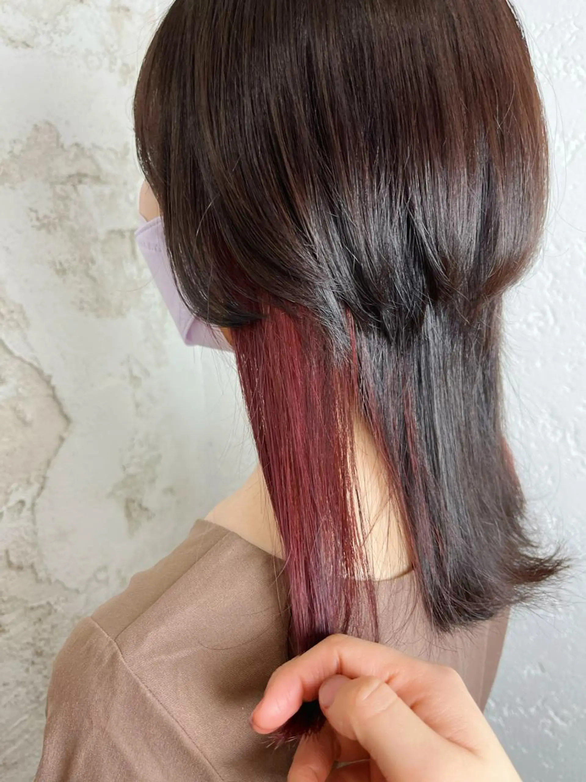 ミディアム ウルフカット カット ヘアカラー 💜メンズカット＆パ ーマ💜Sakuraのヘアスタイル