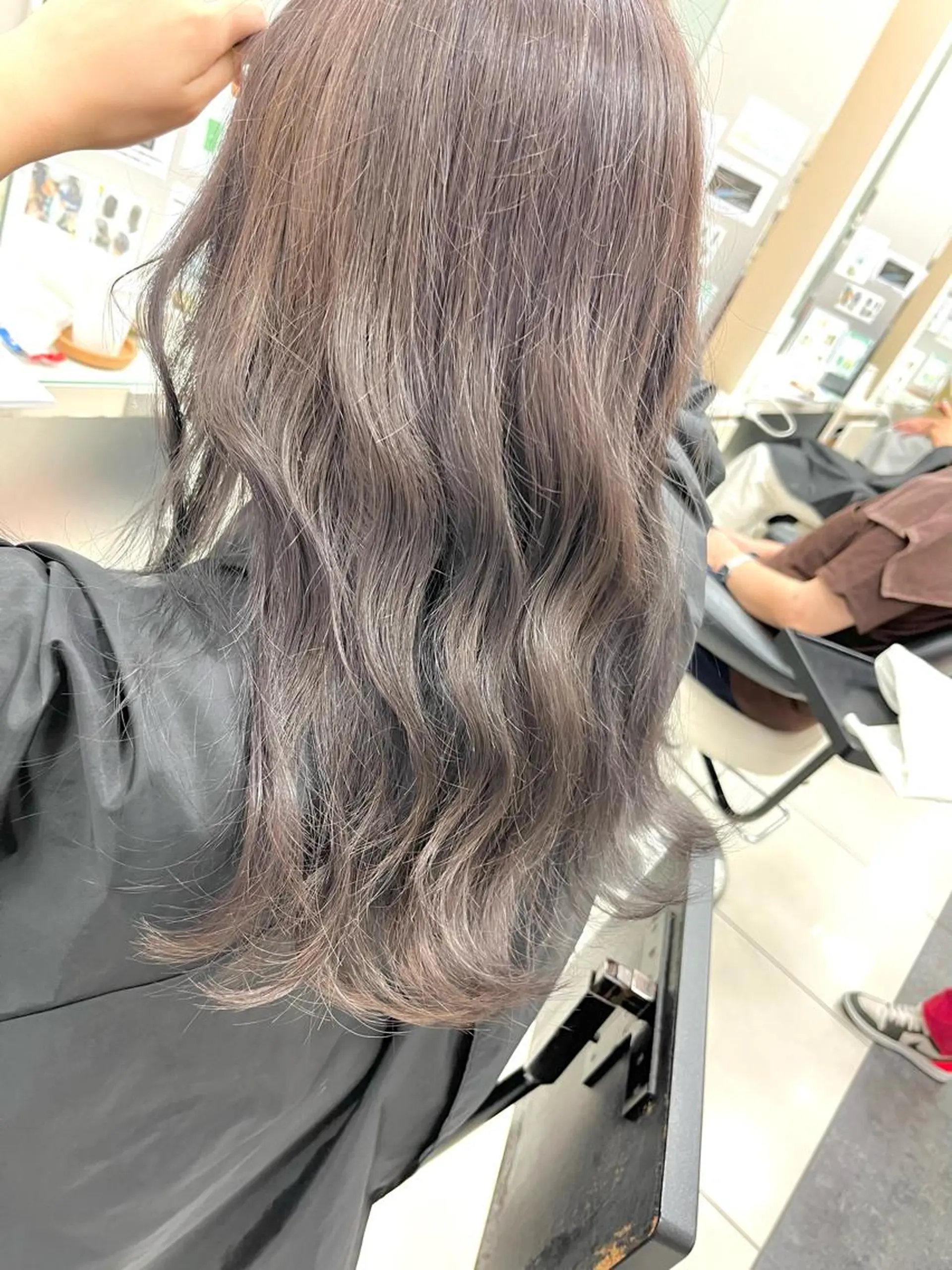 ロング カラー パープルカラー シルバー ✔️ダブルカラー ✔️ショート✔️今野のヘアスタイル