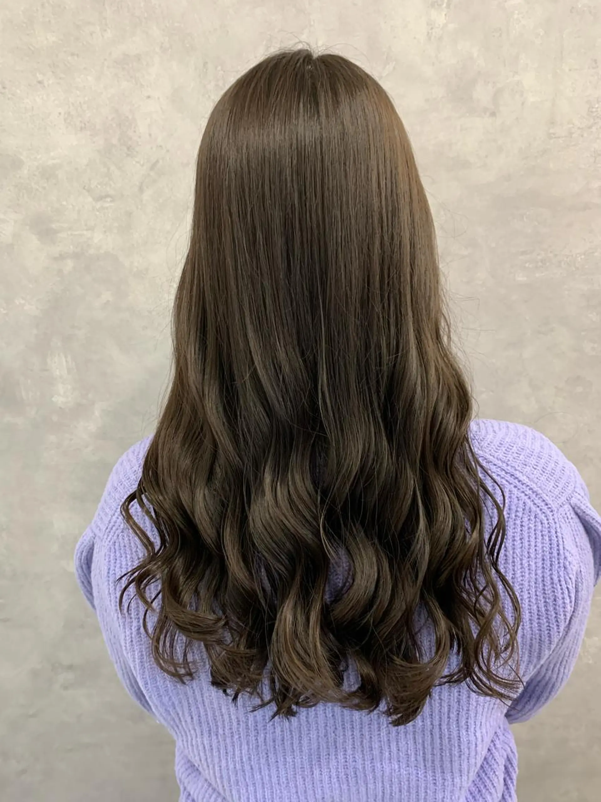 ロング カラー カット ヘアカラー トリートメント チバ ヒロトのヘアスタイル