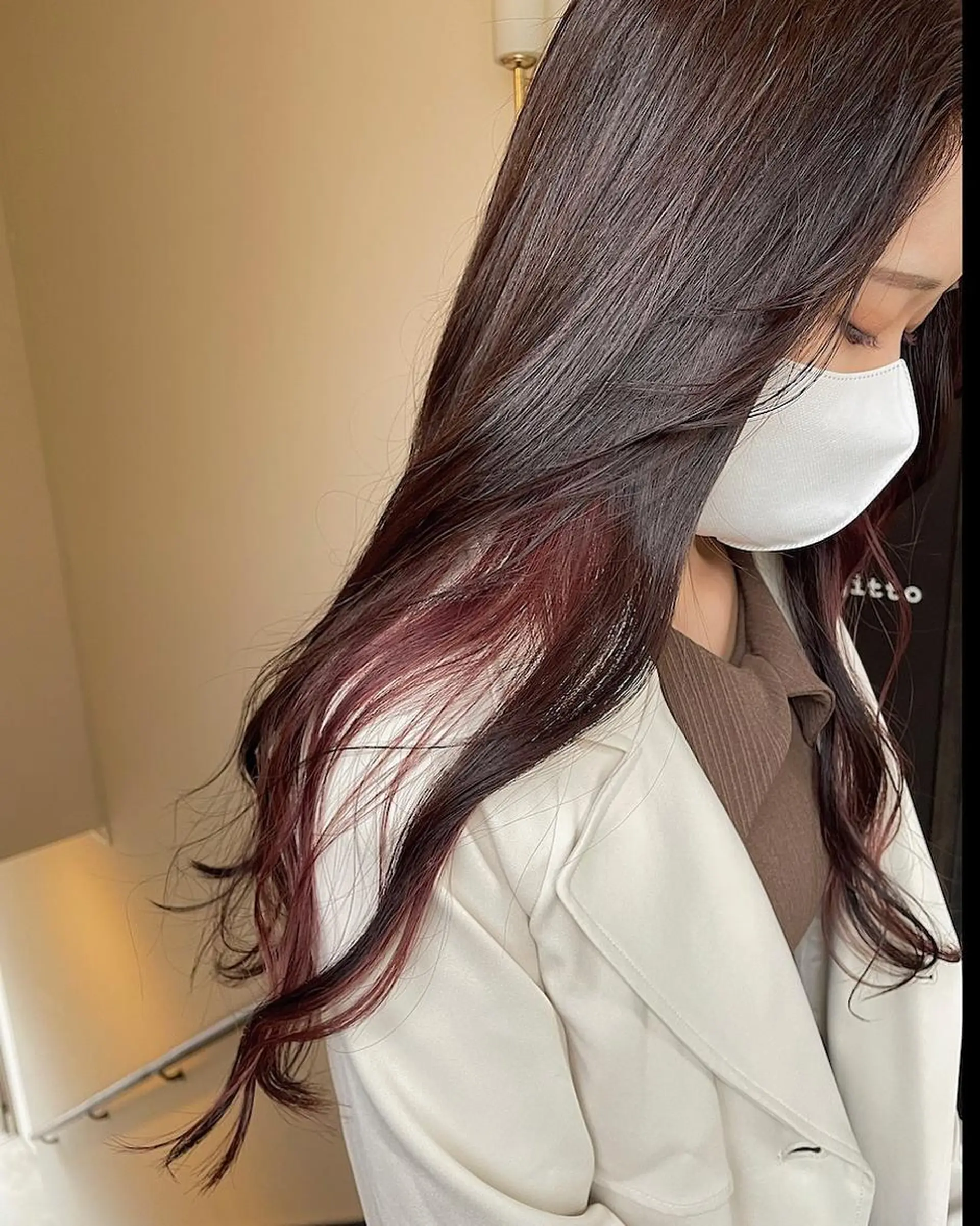 ミディアム カラー Re.ly所属・Ly🎀 Ricoのヘアスタイル