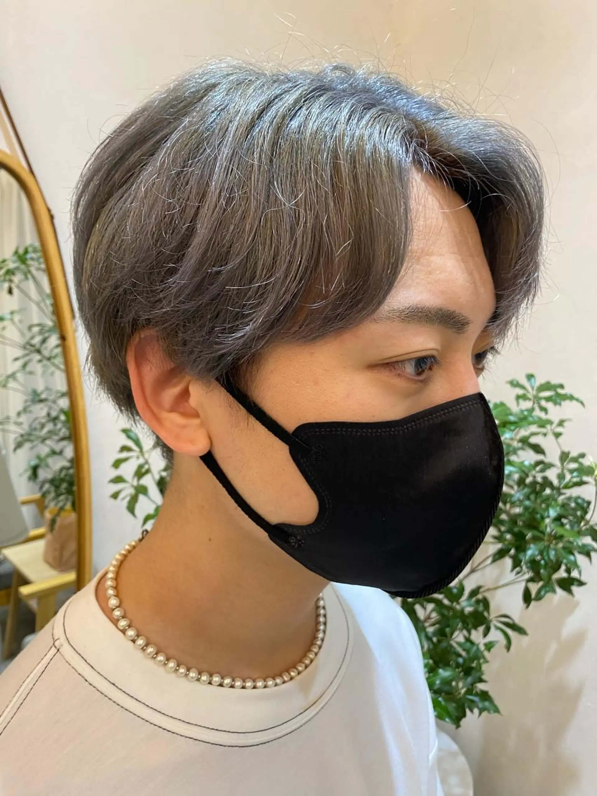 メンズ 透明感/艶髪/ 石山浩二のヘアスタイル