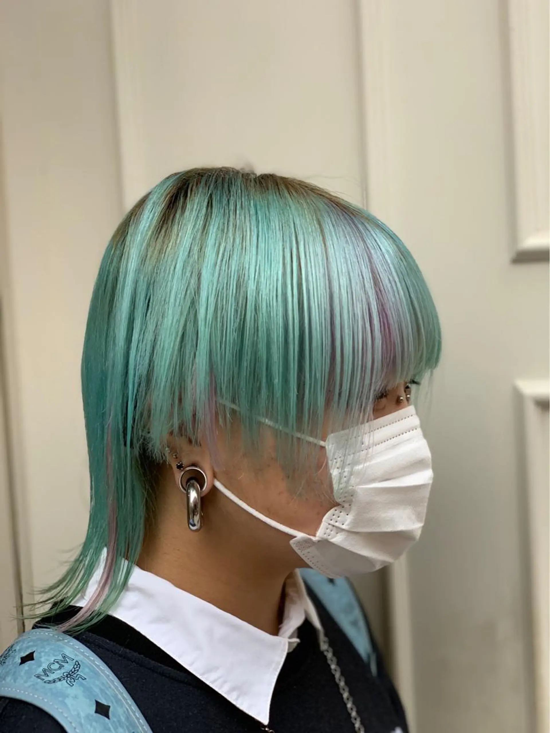 ミディアム カラー 💈Blanco💈 カラー&ケア🌈のヘアスタイル