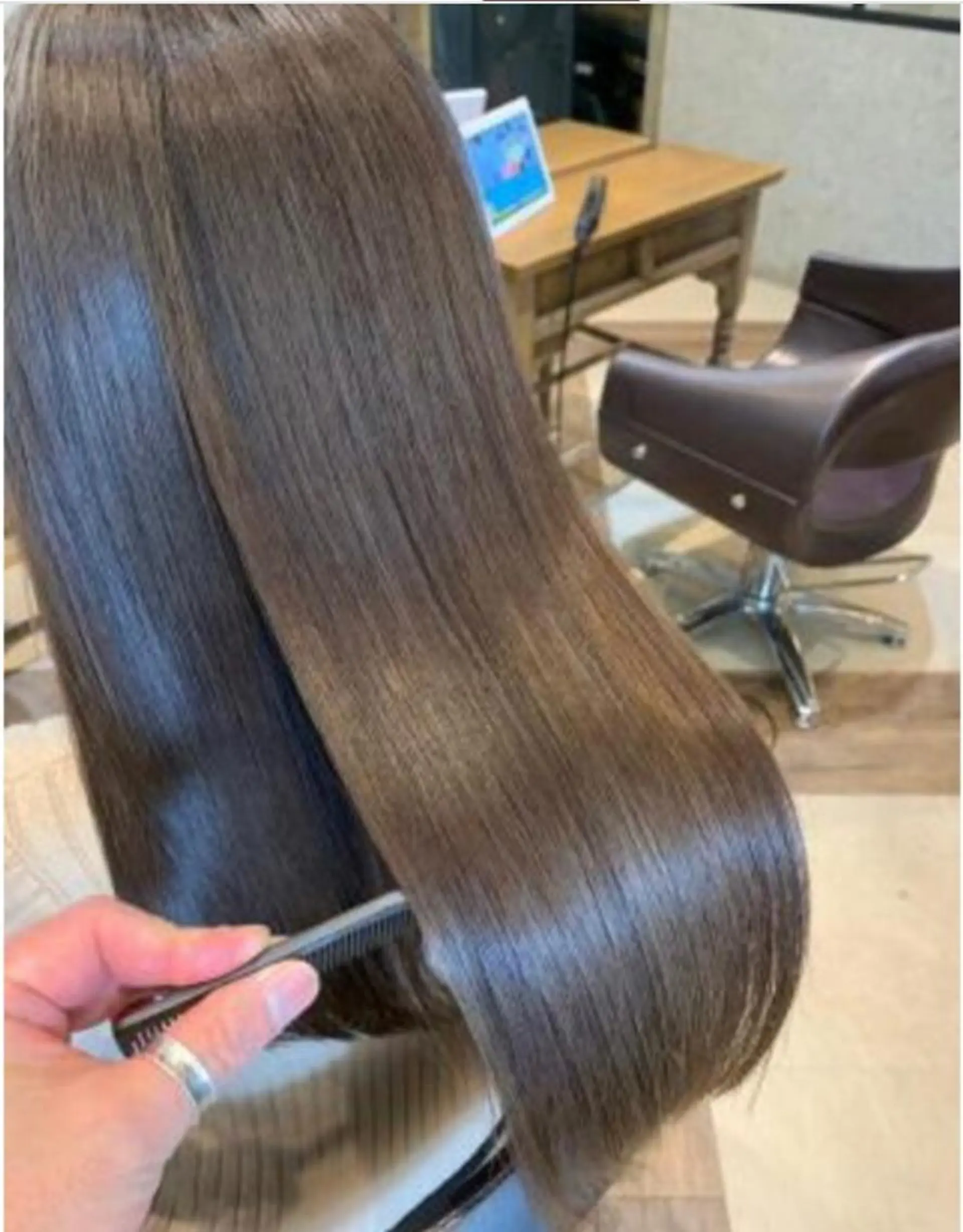 ミディアム カラー パーマ ヘアアレンジ メンズ キッズ ネイル マツエク・マツパ アイブロウ 髪質改善 縮毛矯正 トリートメント 酸性ストレート ストレートパーマ 🎀盛れる顔周り×レ イヤー×透明感/米田のヘアスタイル