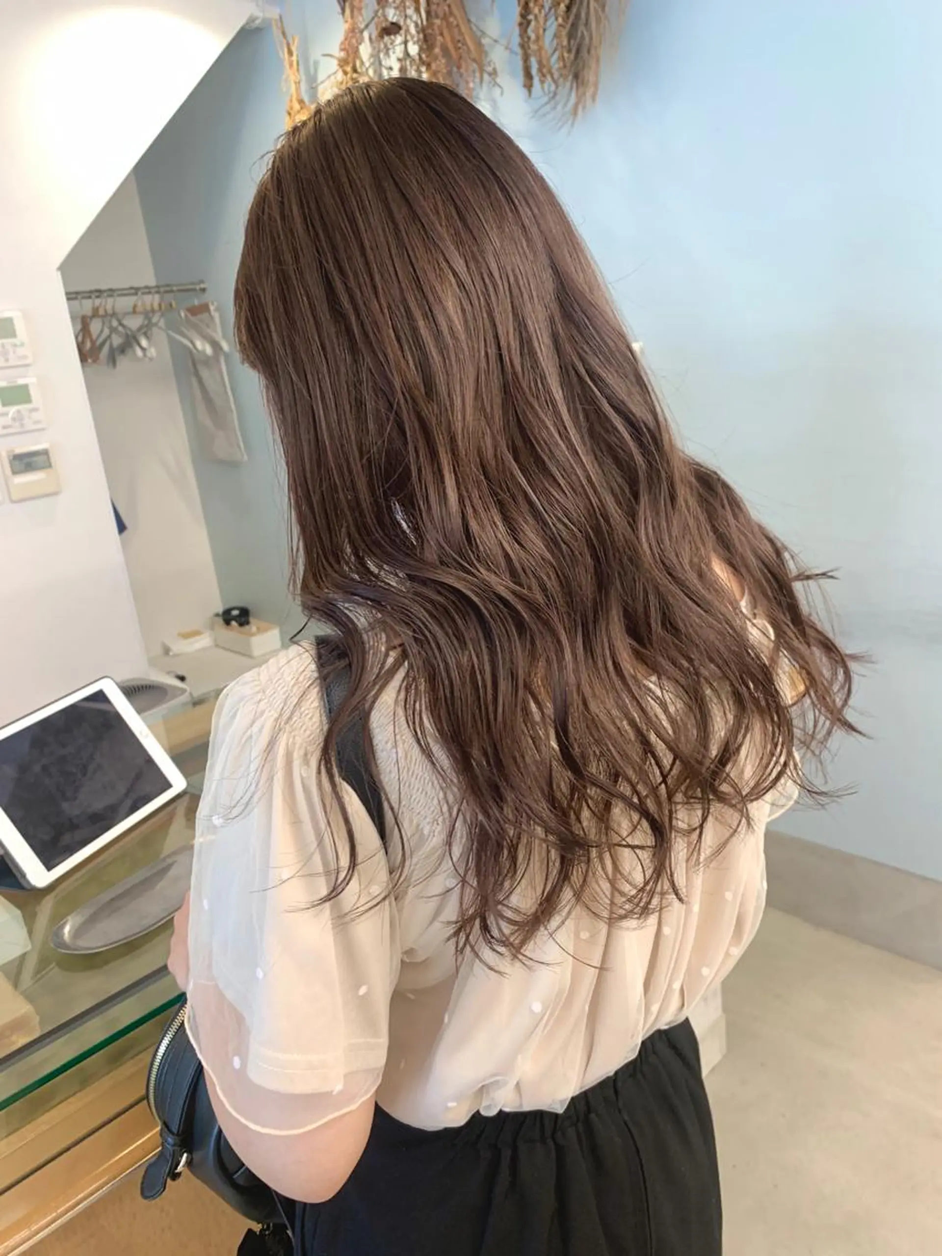 ロング カラー LEBEN所属・leben serikaのヘアスタイル