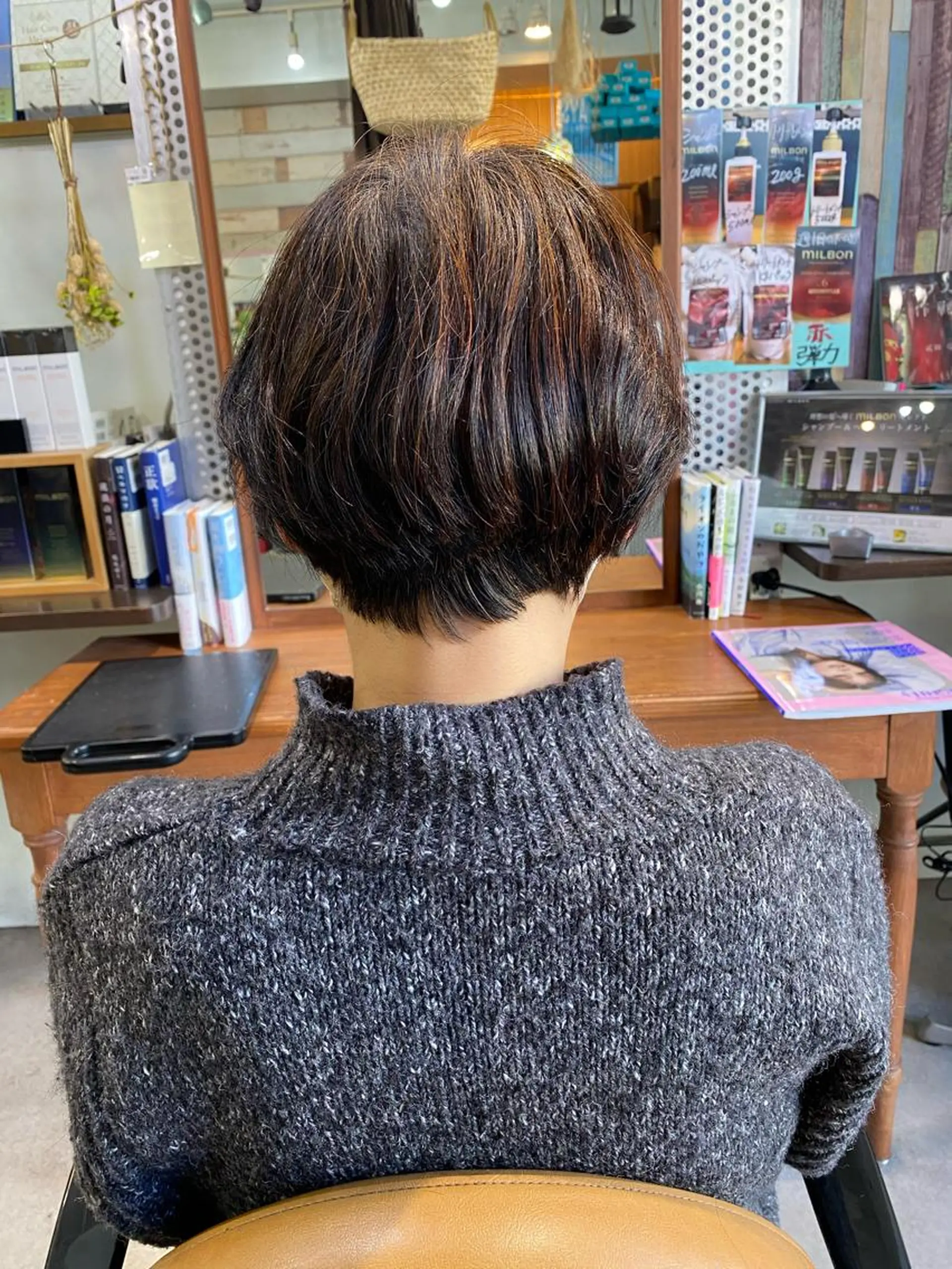 ショート ショートボブ ボブ ショートヘア sora所属・廣瀬 瞳のヘアスタイル