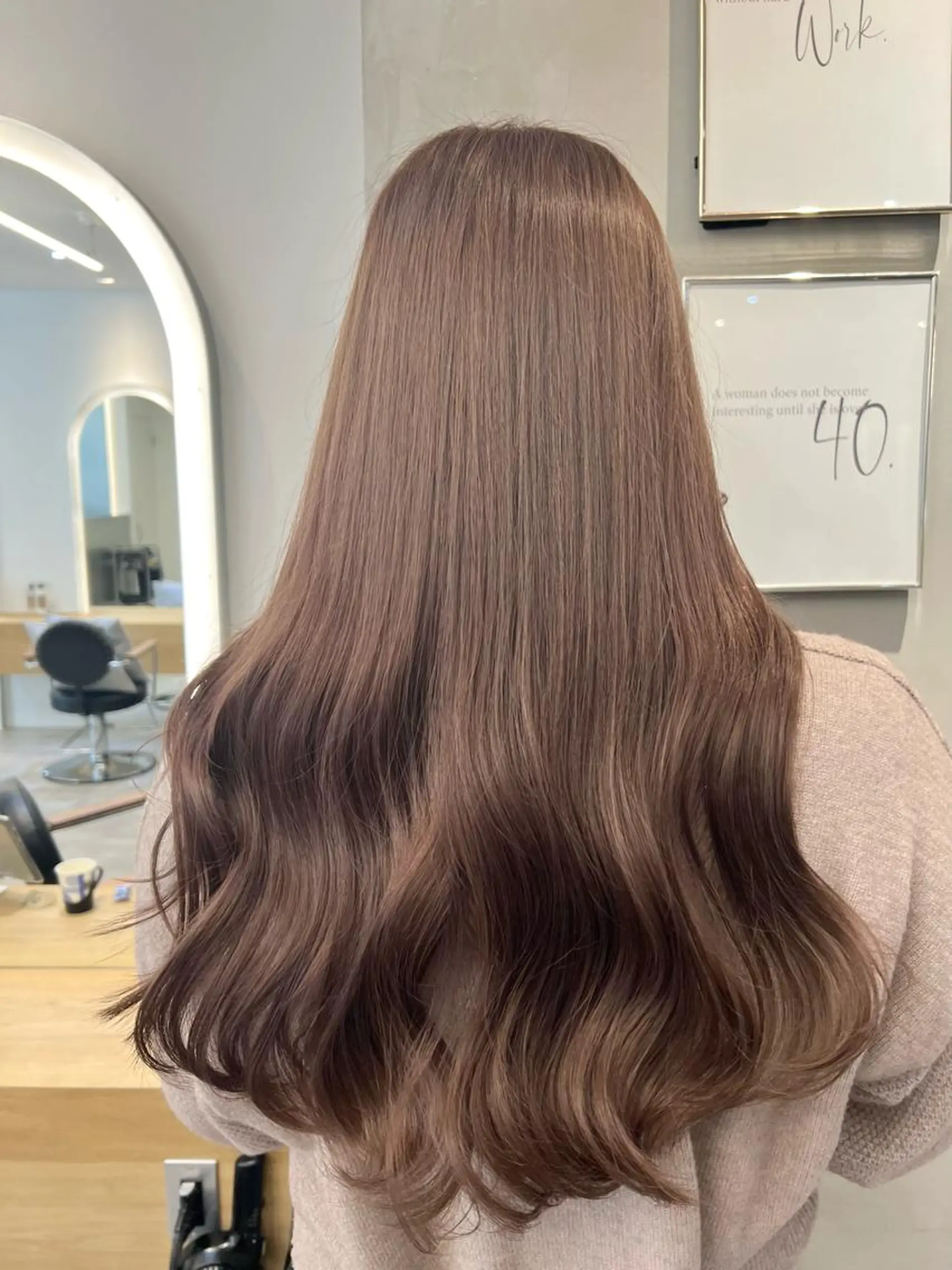 ロング カット ヘアカラー トリートメント 【渋谷】艶髪特化♡ 艶髪先生のヘアスタイル