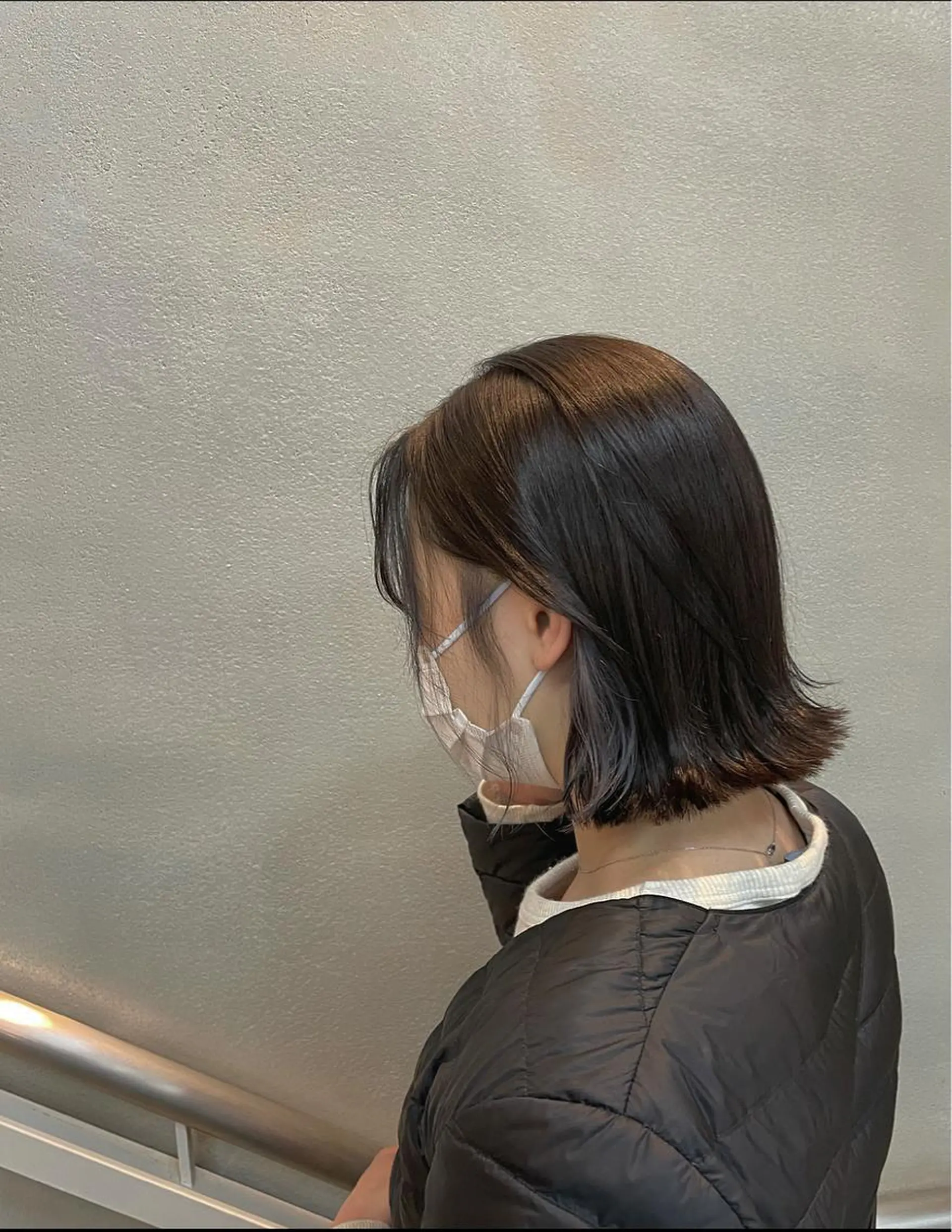 ミディアム カラー ブリーチ グレージュ 沖縄/ヘアアレンジ /ナカノのヘアスタイル