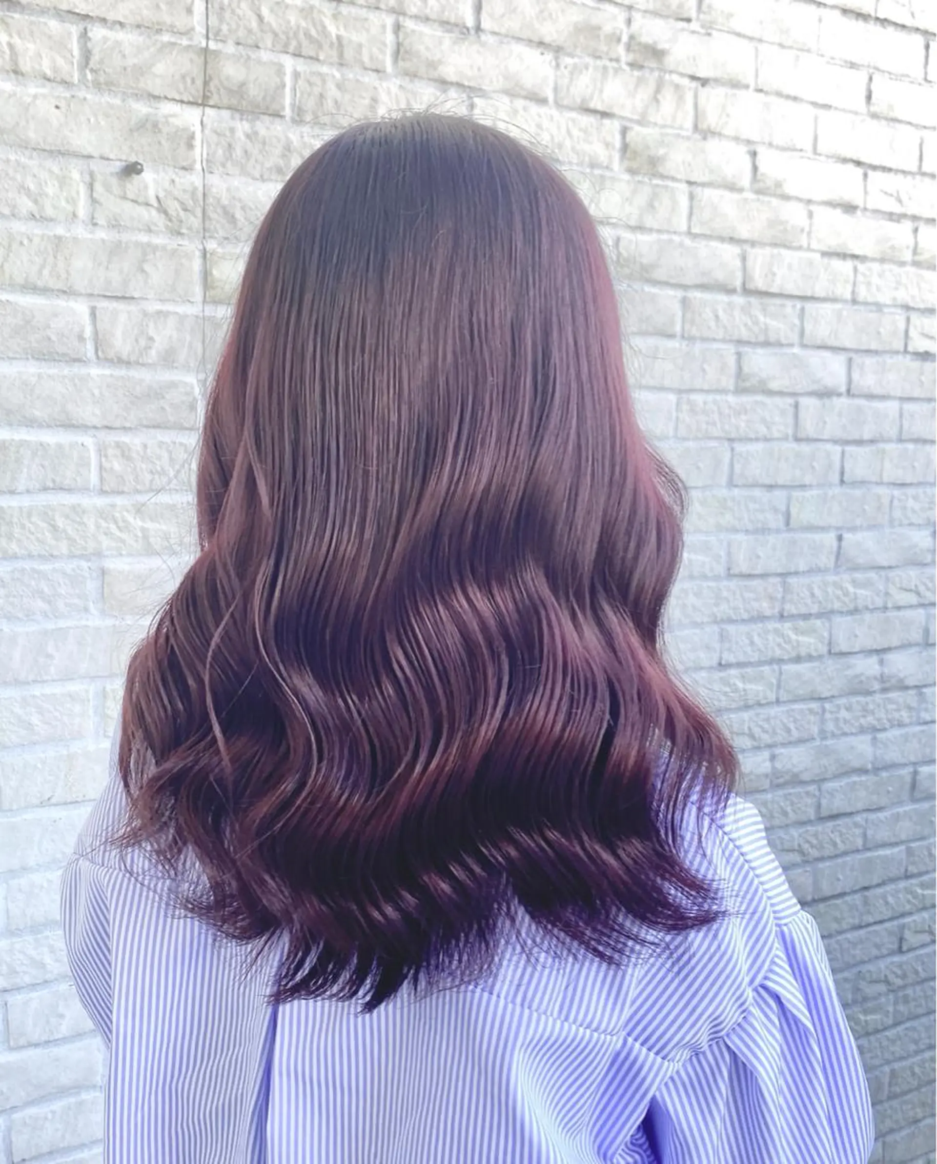 セミロング カラー ヘアカラー トリートメント 艶髪レイヤー屋さん 大澤竜馬のヘアスタイル