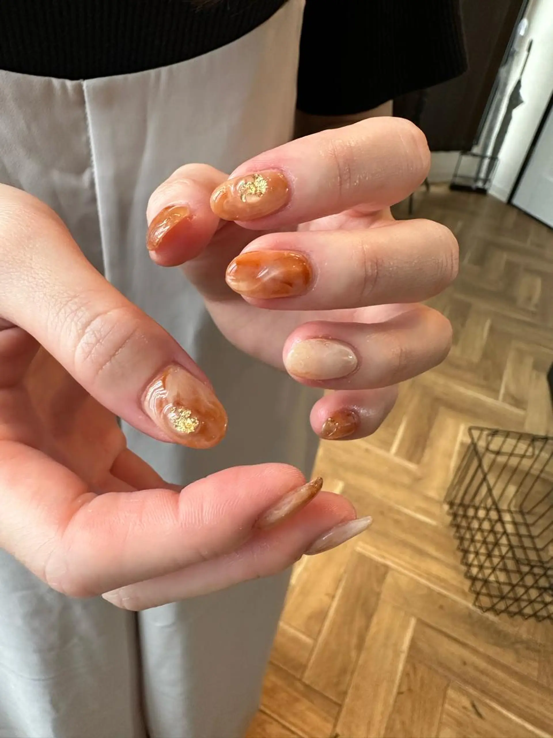 ネイル ハンドネイル private nail salon &sumika所属・三輪 絢香のネイルデザイン