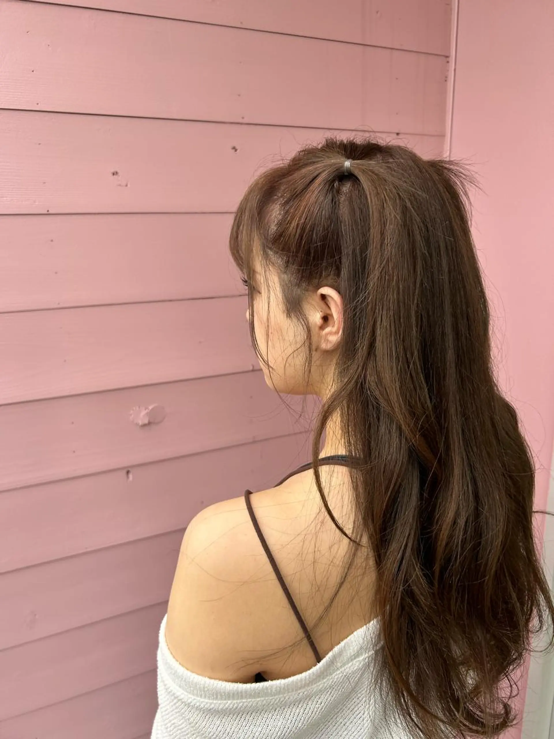 ロング カラー バレイヤージュ ブリーチ ケアブリーチ 透明感カラー デザインカラー 💙ルル💙 ハイトーン/レイヤーのヘアスタイル