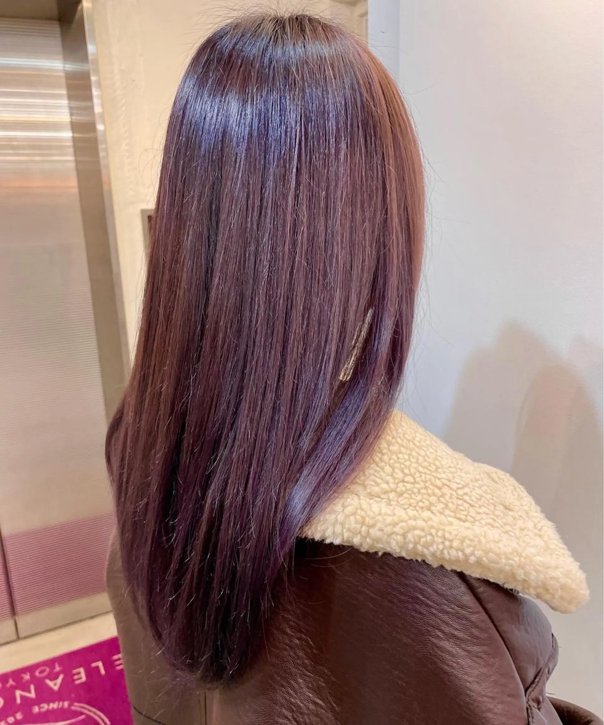 ロング カラー 新宿ケアブリーチ 稲垣颯太のヘアスタイル