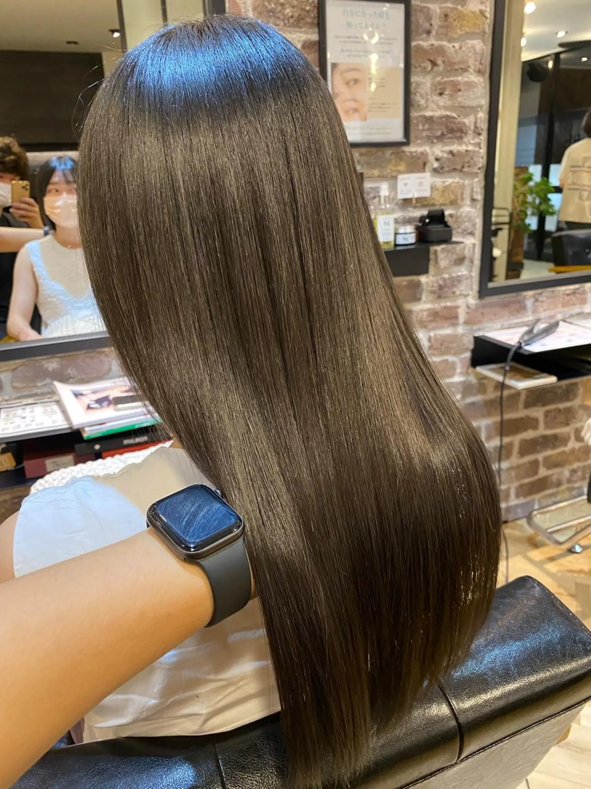 セミロング カット トリートメント 大内田 凌馬のヘアスタイル