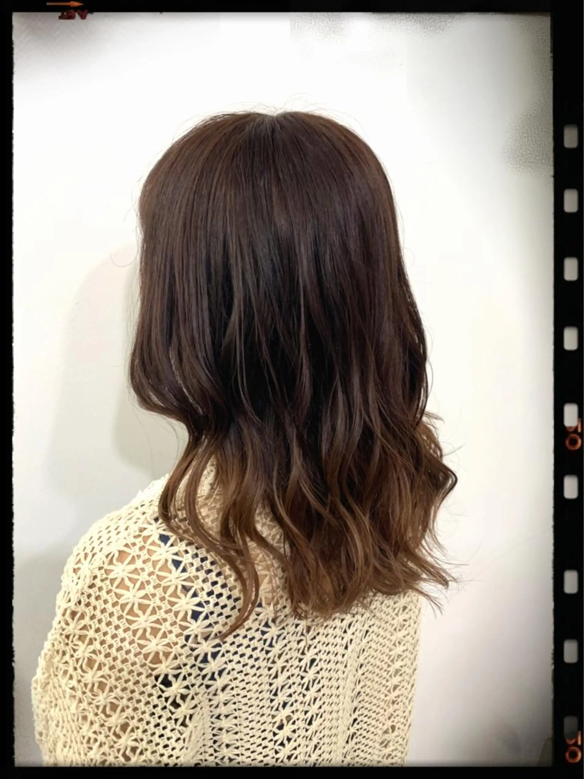 ミディアム カラー ブラウンカラー チョコレートブラウン グラデーションカラー 相武台ショート特化 💐川崎希💐のヘアスタイル