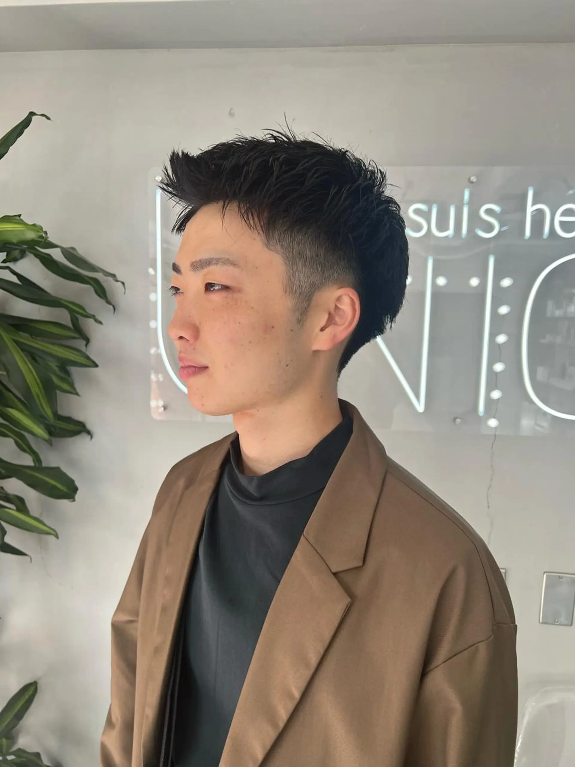 ショート メンズ メンズショート ショートヘア カット je suis heureuse所属・ハイライトカラー 🌀ゆい❣️のヘアスタイル