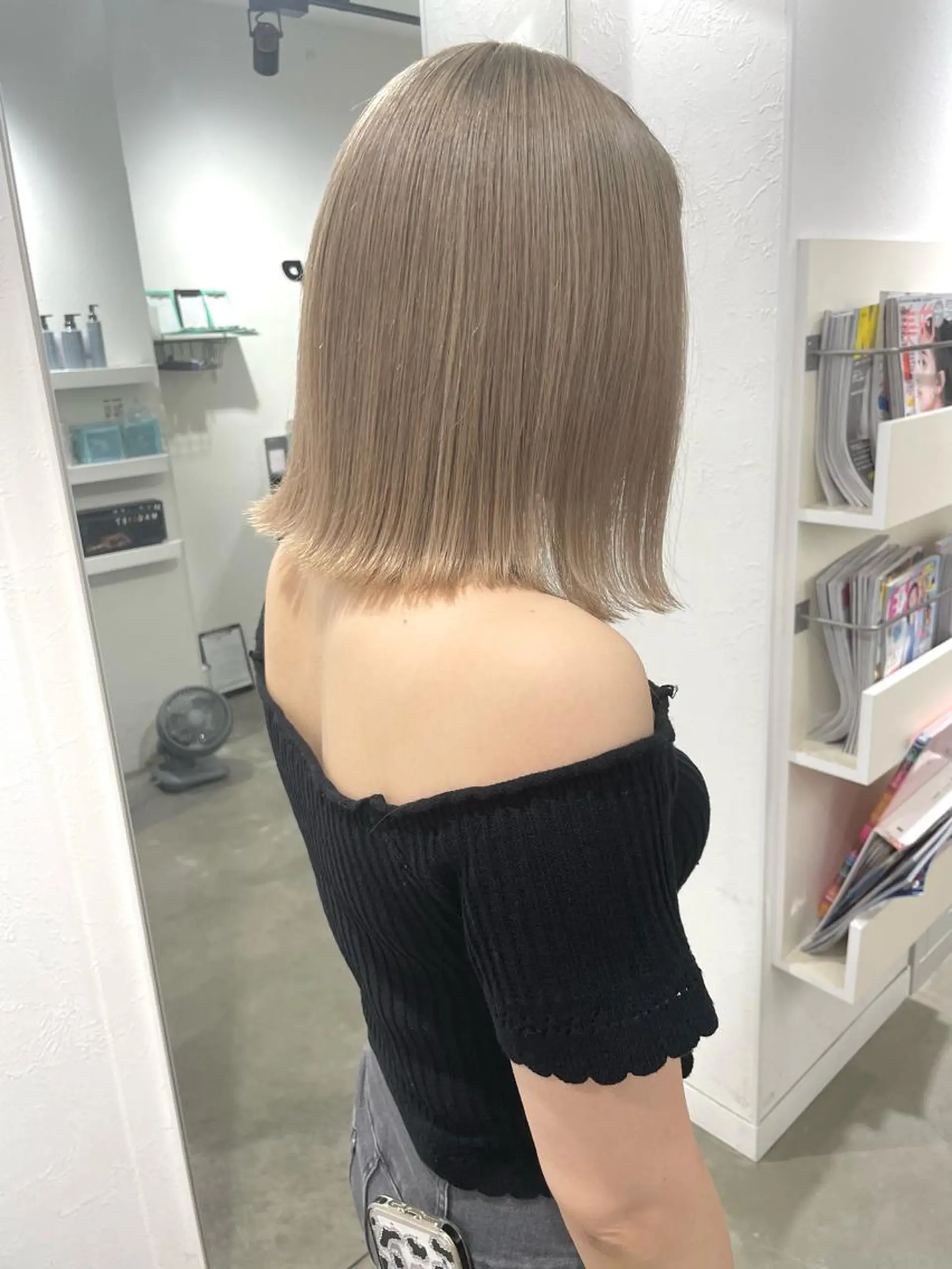 ミディアム カラー ヘアカラー 2nd所属・🤍2nd🤍田所 美希のヘアスタイル