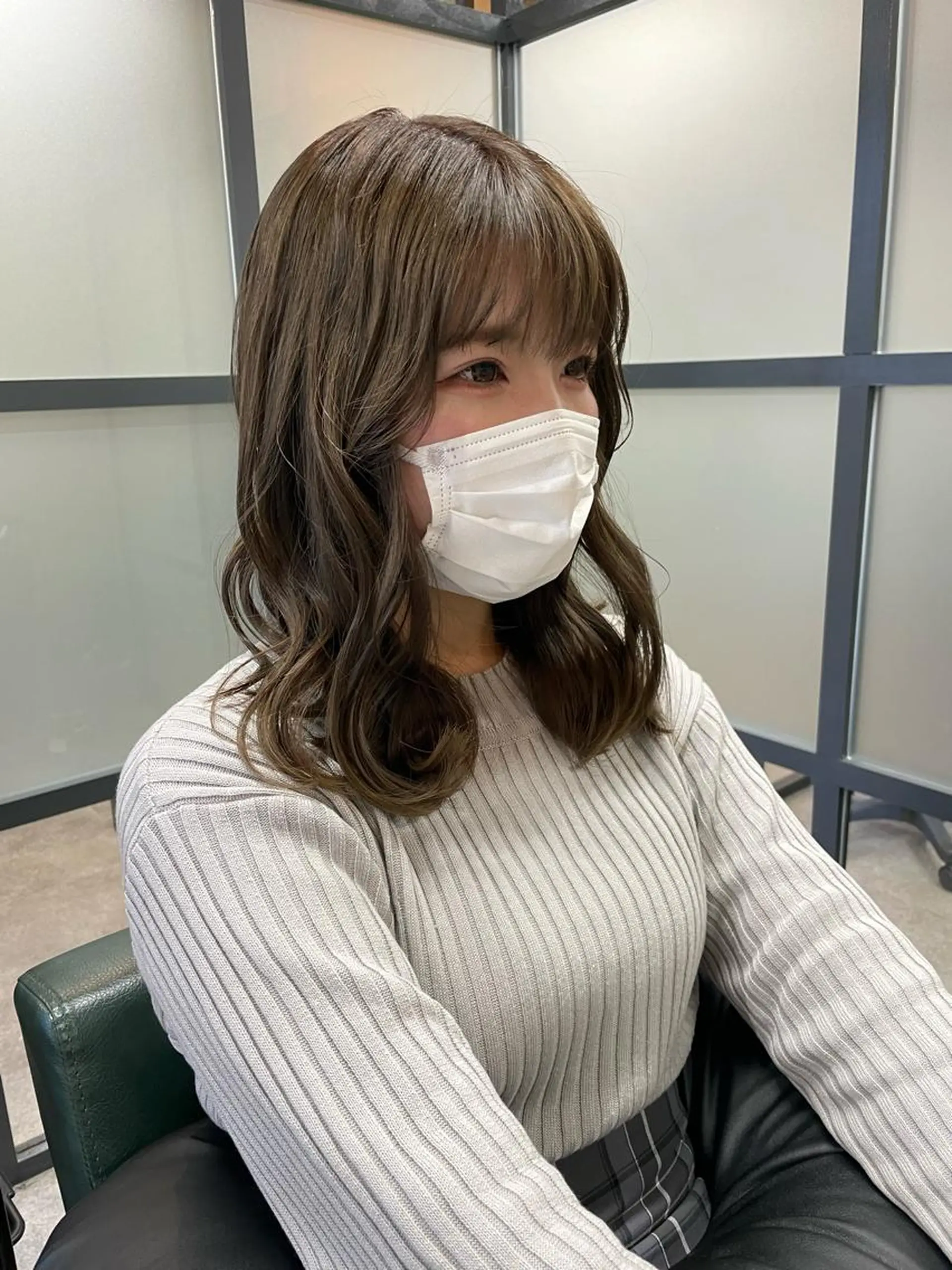 セミロング S.BROOM なんばTAKUYAのヘアスタイル