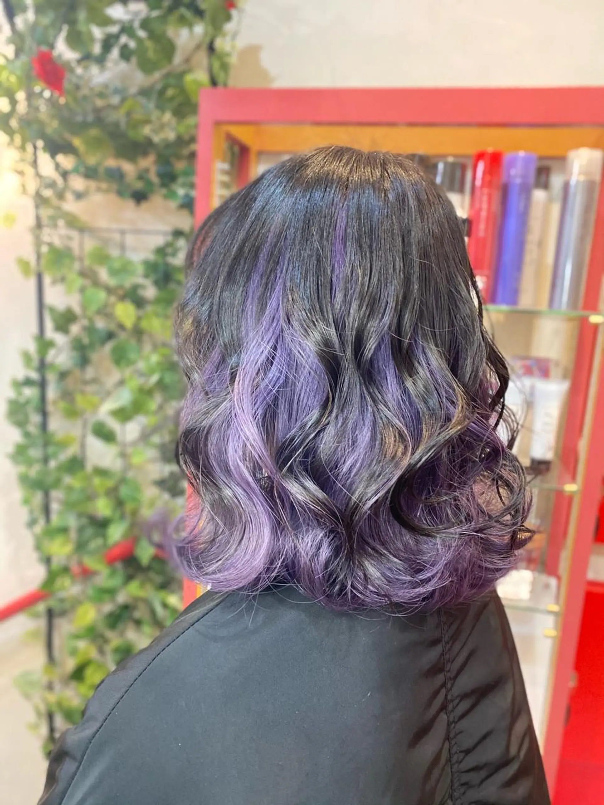 ミディアム ヘアカラー ゆぴ☾‪/推しカラー /ハイトーンのヘアスタイル