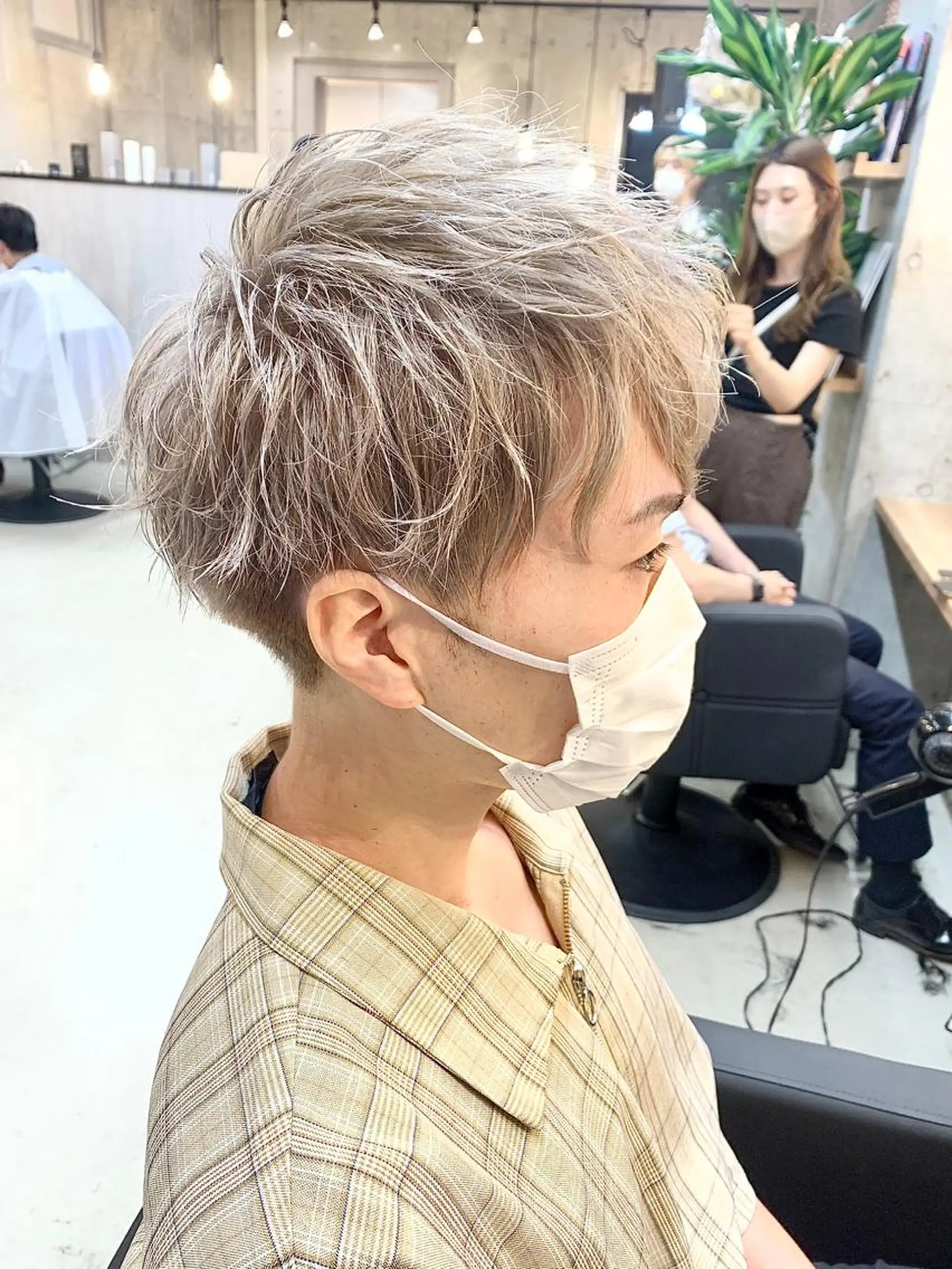 メンズ パーマ指名No. 1 磯飛⭐️慎之介のヘアスタイル