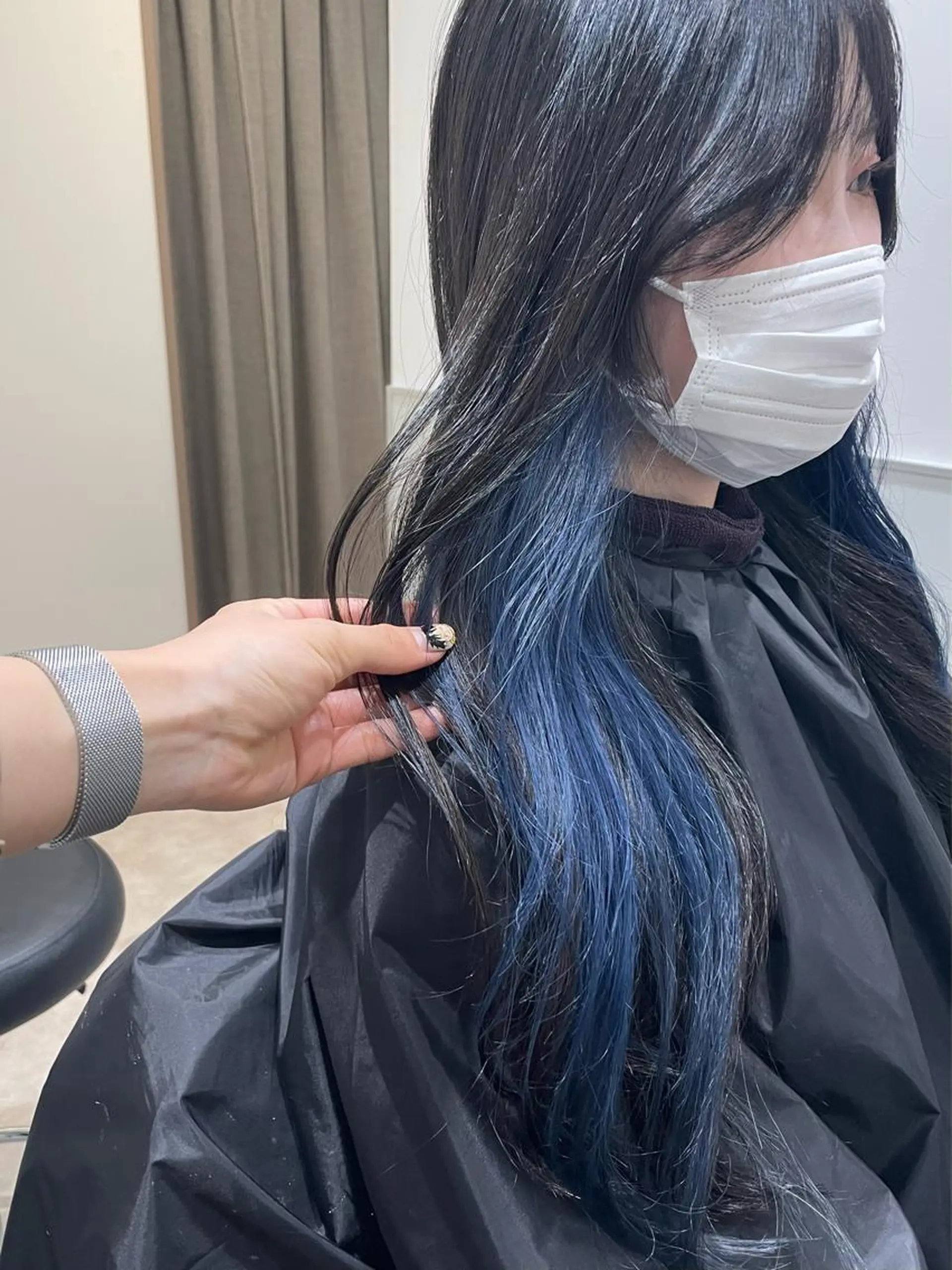 カラー カット ミルクティー× グレージュMOMOのヘアスタイル