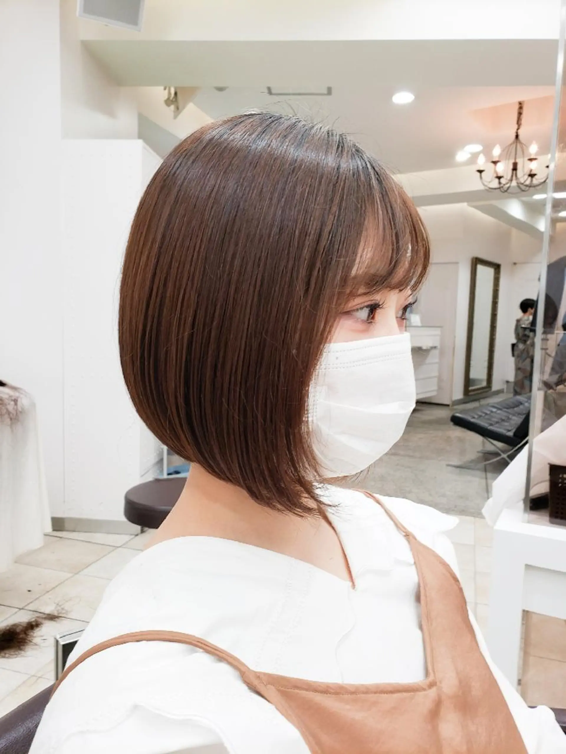 ショート 髪質改善 似合わせカット 縮毛矯正 トリートメント 酸熱トリートメント カット ヘアカラー トリートメント ボブ・ロブ　福田 泰久✂️✨のヘアスタイル