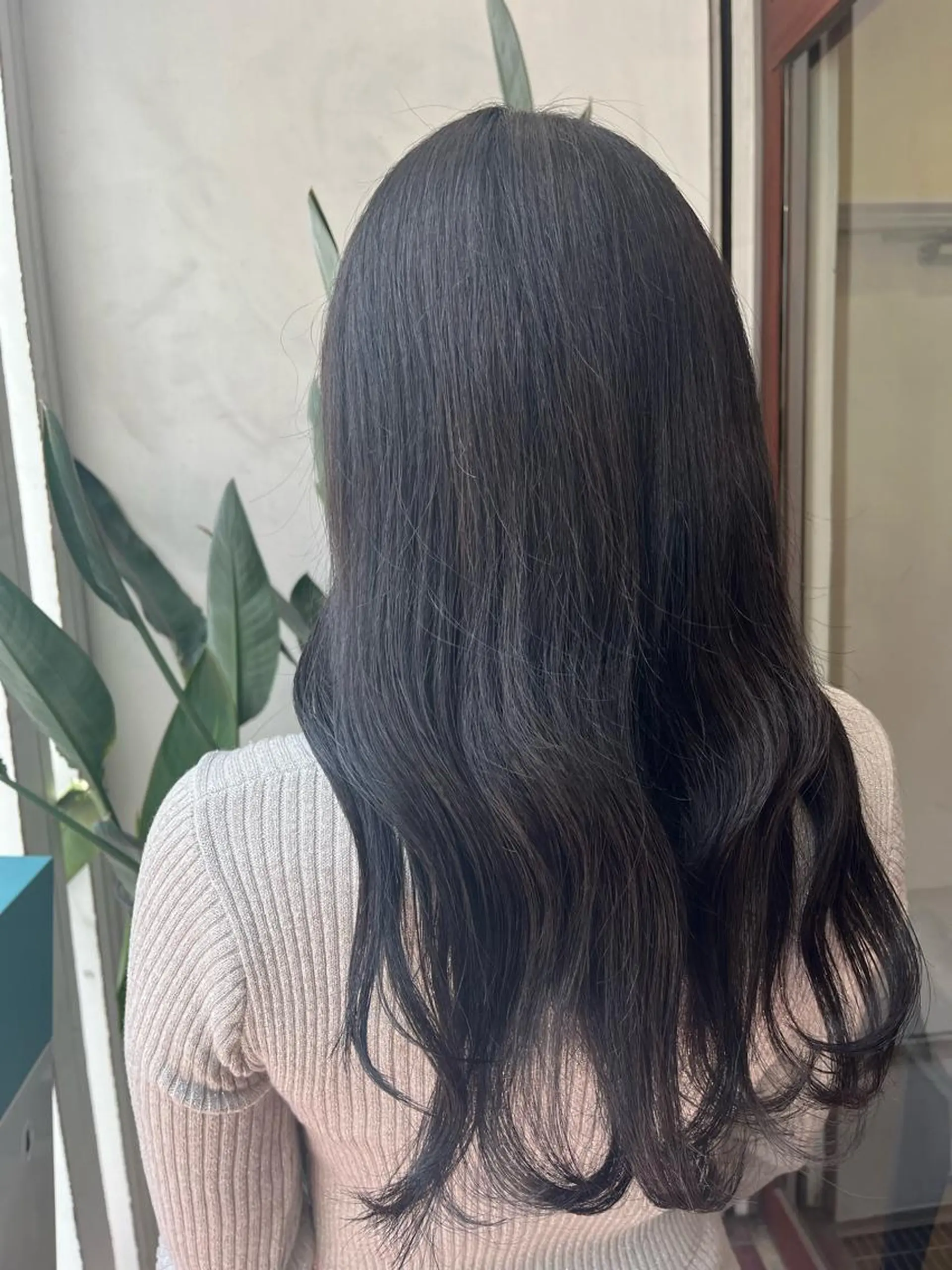 ロング カラー インナーカラー🩵 角田紗雪のヘアスタイル