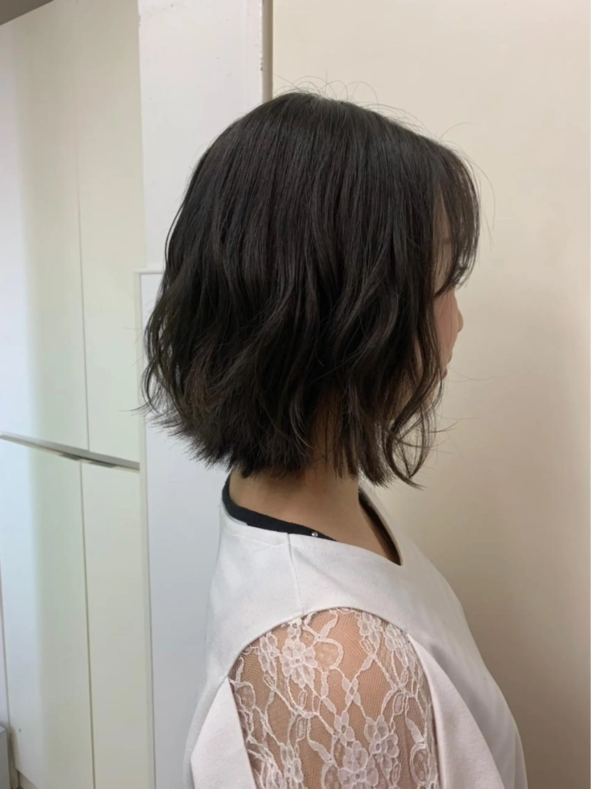 ショート カラー ダークグレー ダークグレージュ グレージュ S-TAGE喜連瓜破所属・S-TAGE Anna.Hのヘアスタイル