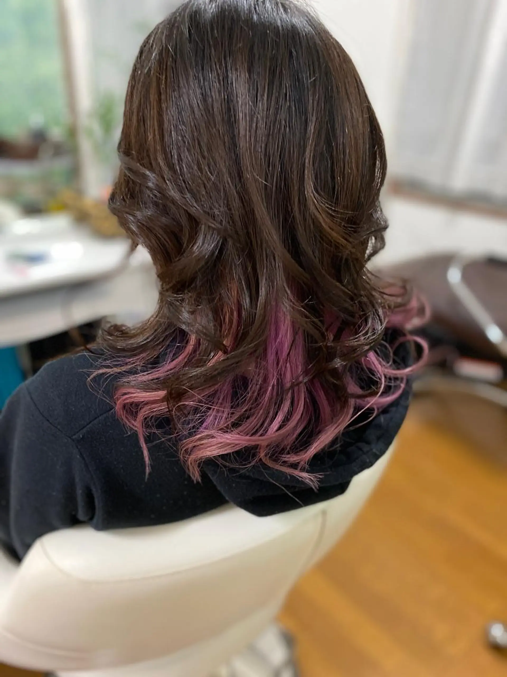 カラー インナーカラー hairmake Sakura松本真理のヘアスタイル