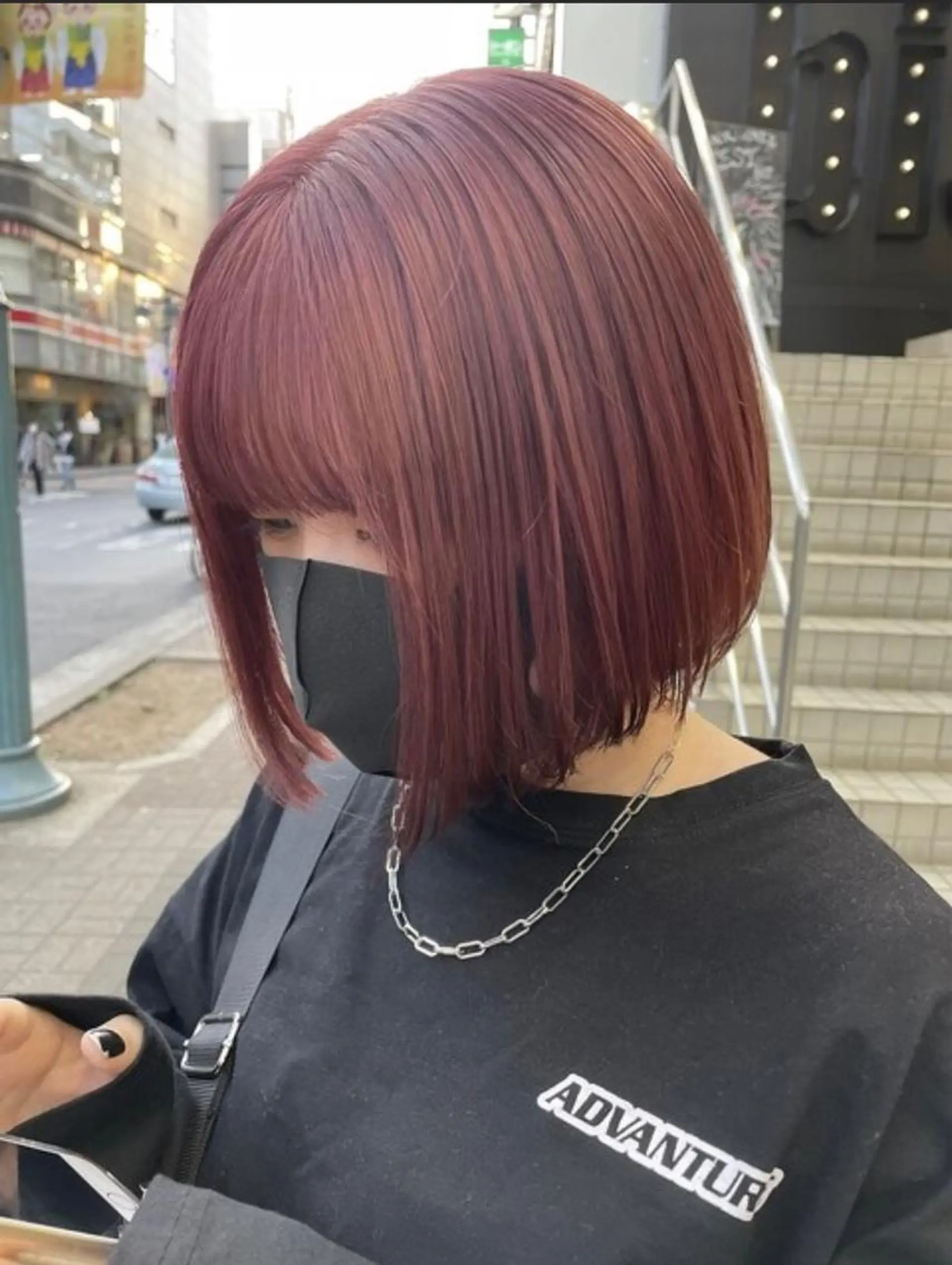 ミディアム カラー メンズ メンズブリーチ メンズハイライト メンズハイトーン メンズインナーカラー メンズ韓国風 designcolo r/似合わせNOKAのヘアスタイル