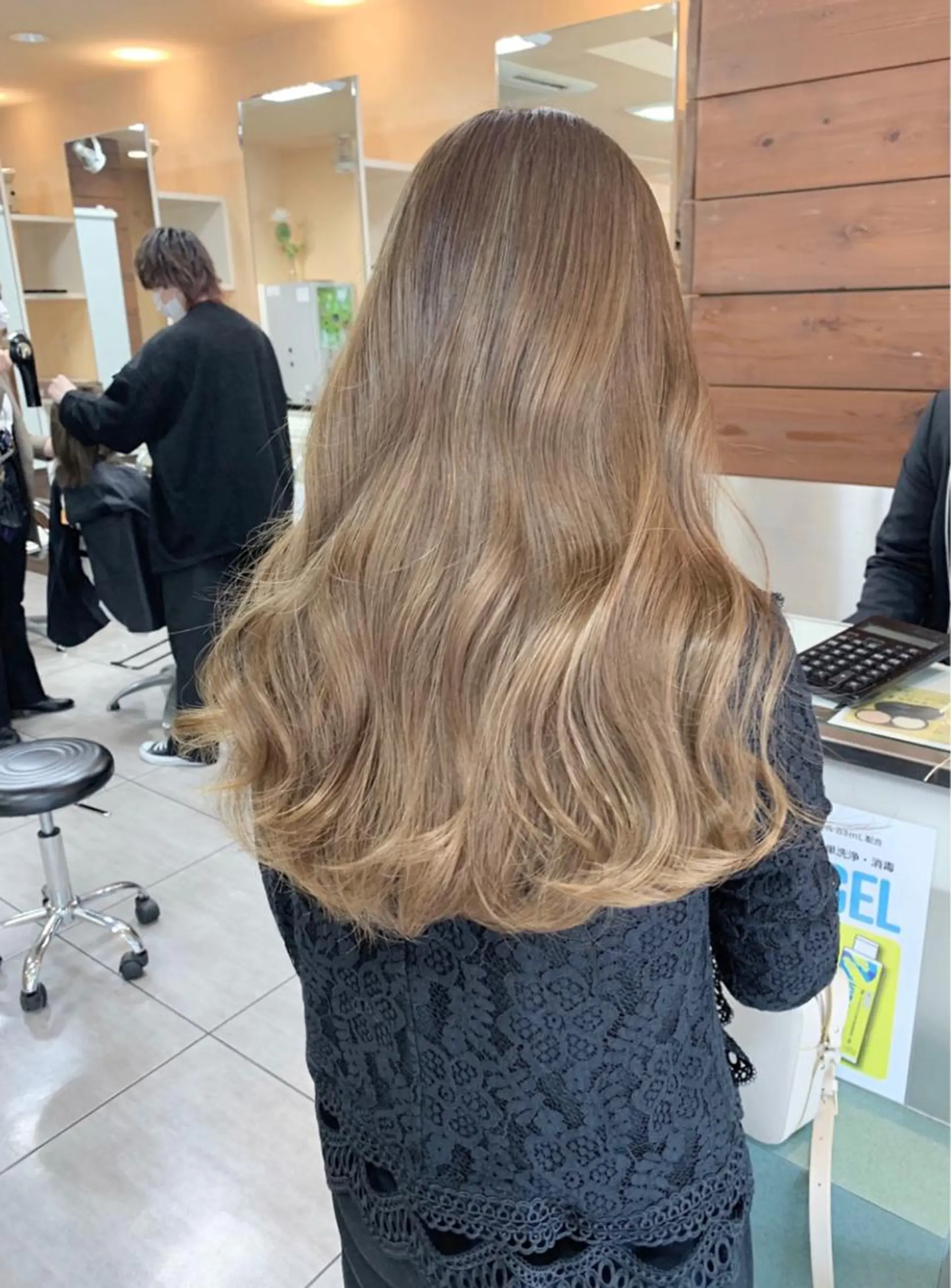 ロング カット ヘアカラー トリートメント 🫧艶髪カラー🫧 森本くるみのヘアスタイル