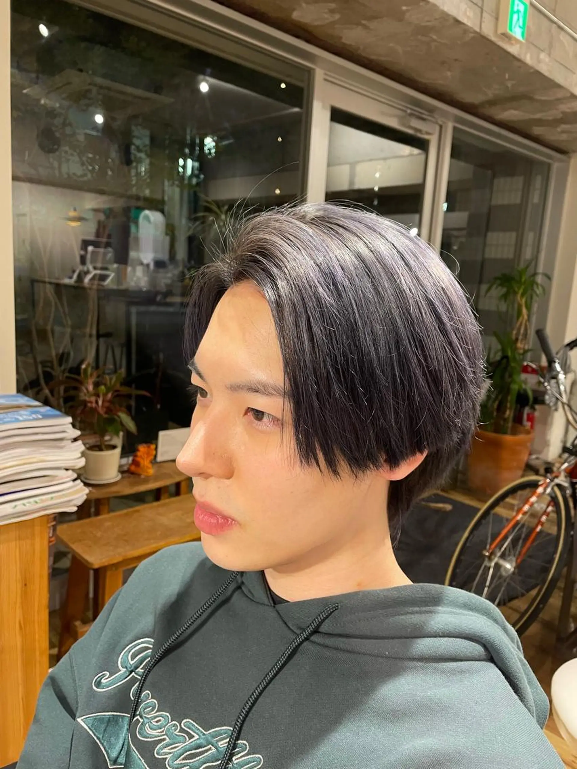 カラー メンズ マッシュ SALOWIN ebisu所属・🫧髪質改善🫧 恵比寿　MIYUKIのヘアスタイル