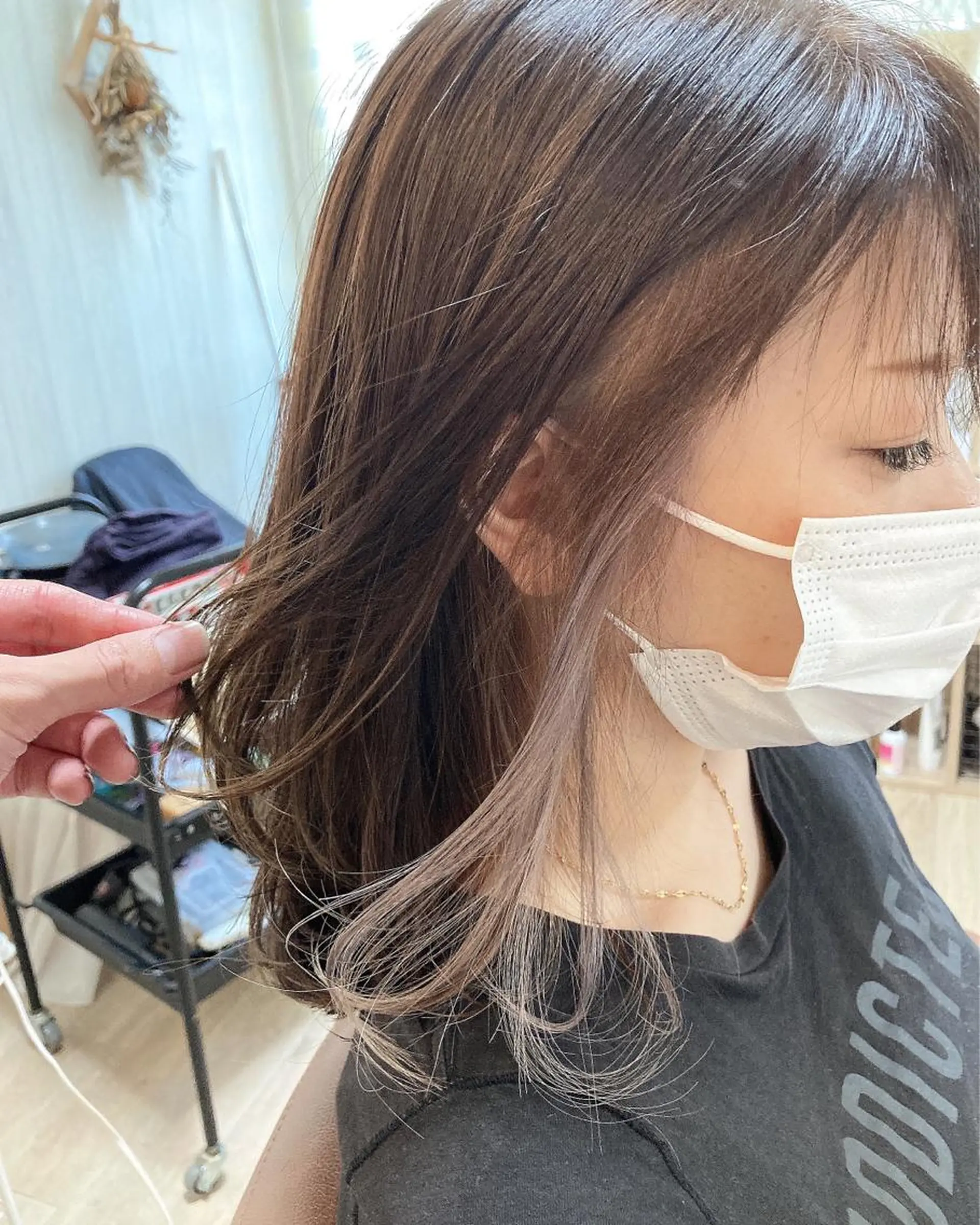 ミディアム カラー MERCI所属・マツモト コウダイのヘアスタイル