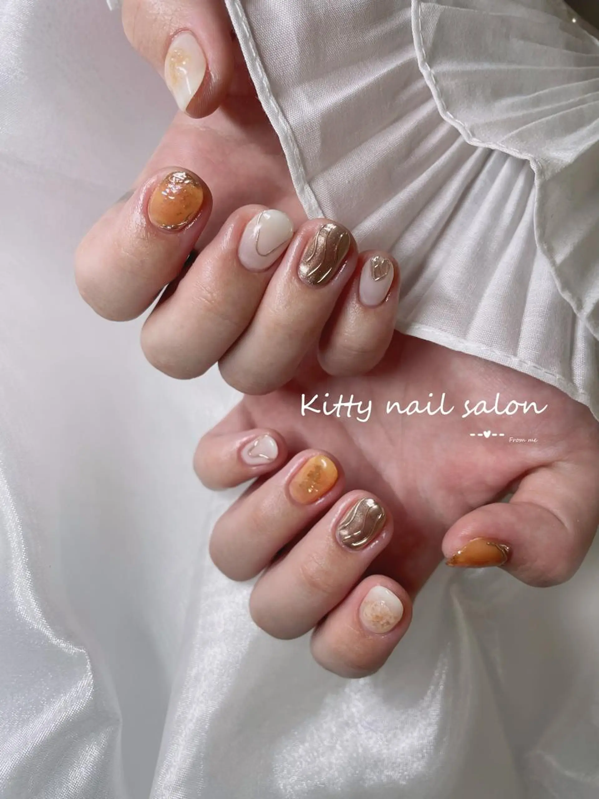 ネイル ハンドネイル kitty nail salonのネイルデザイン