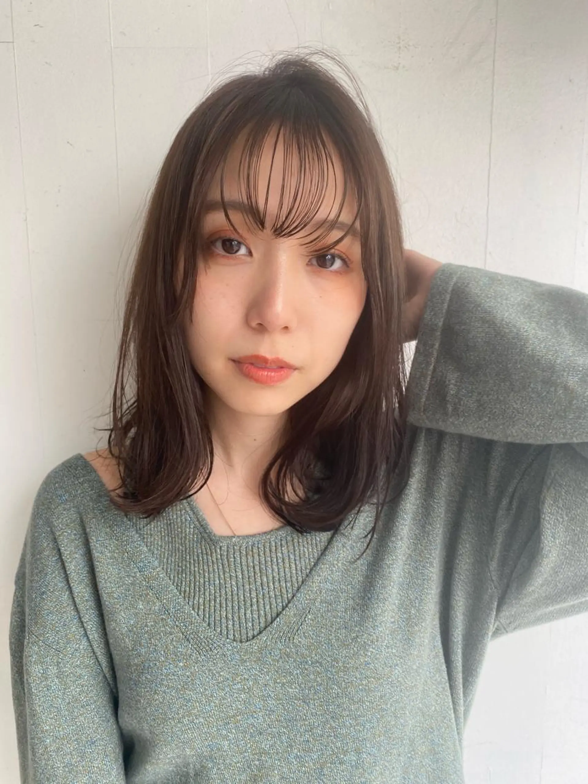 ミディアム 🍃透明感スタイル ｙｕ-ｋａ🍃のヘアスタイル