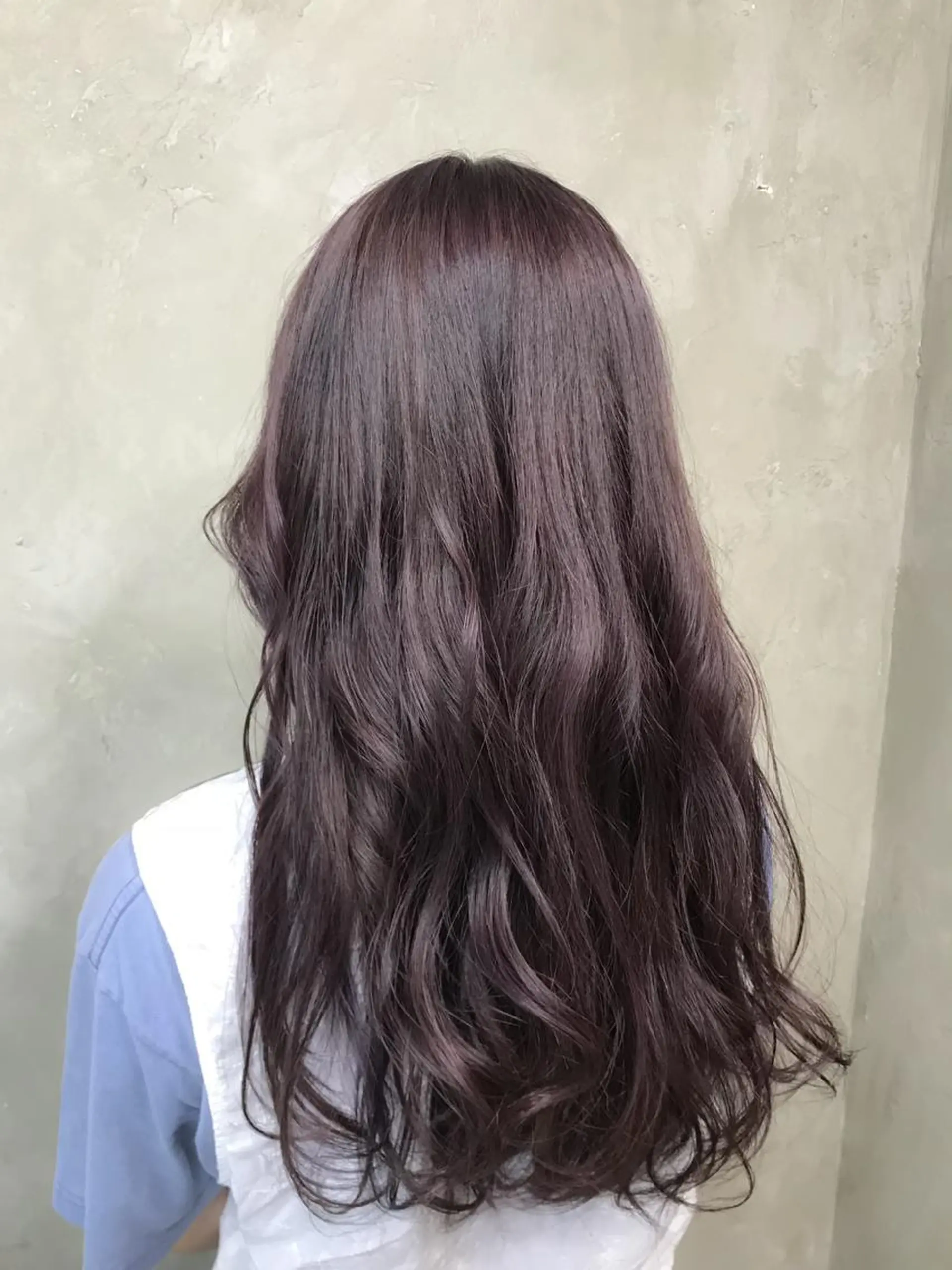 ロング カラー ヘアアレンジ アッシュ ラベンダーカラー ラベンダーアッシュ 🌈髪質改善💕 縮毛矯正✨青木まで✨のヘアスタイル