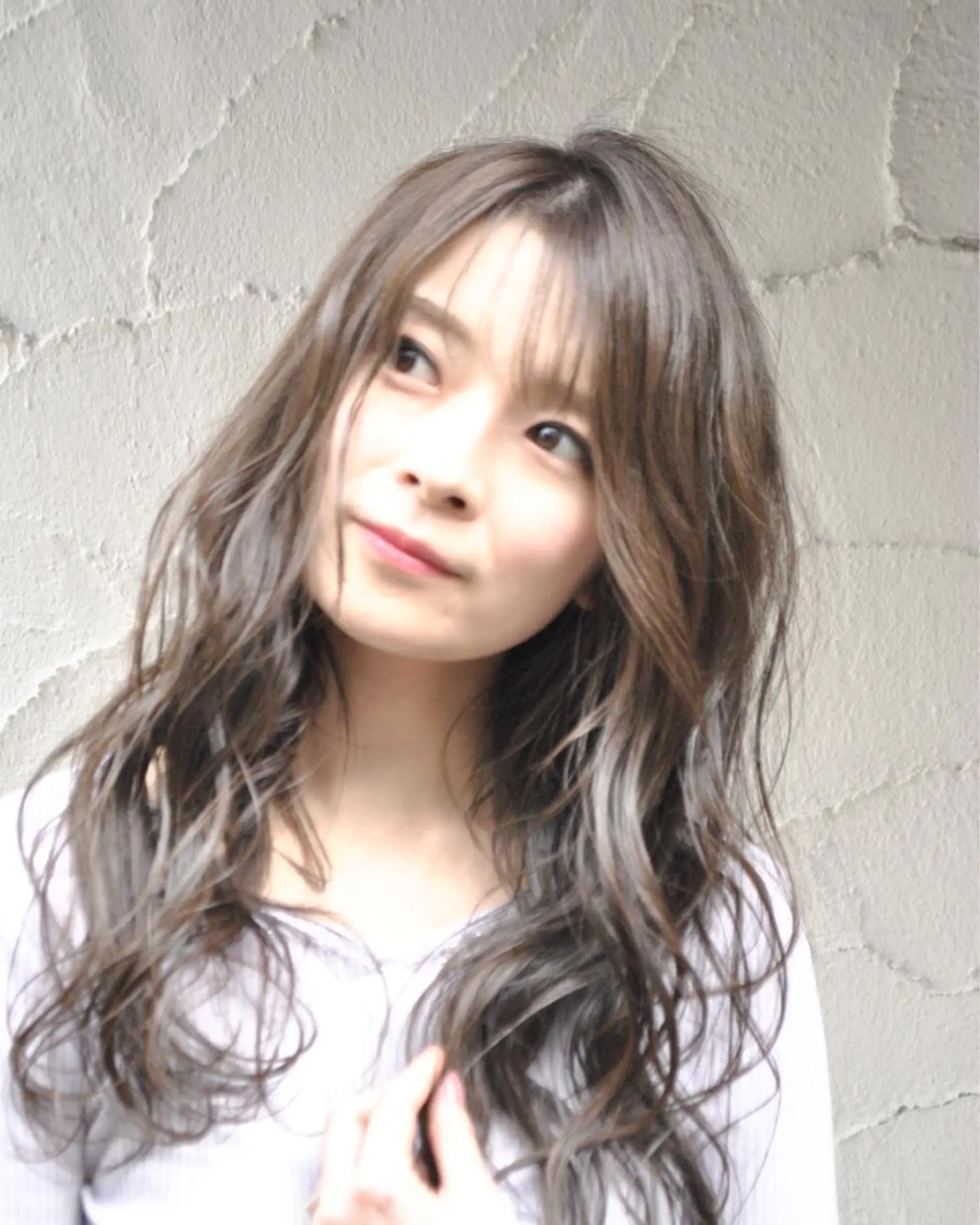 ロング カラー カット ヘアカラー トリートメント LEB所属・下河 宗太のヘアスタイル